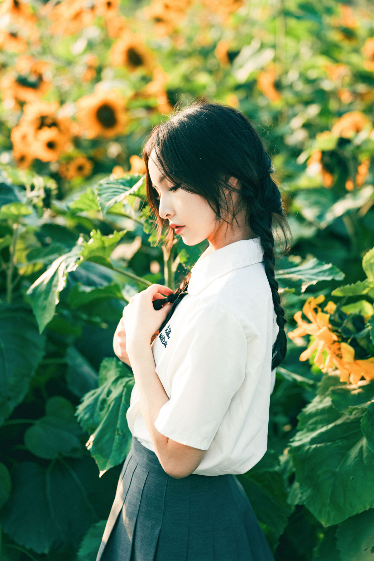 雷斯写真集_黄舒绮_suki《向日葵的秋天》美图作品图片3