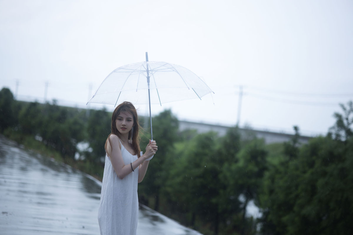 Falconliang_Tifa丁小妮《雨后少女》美图作品图片3