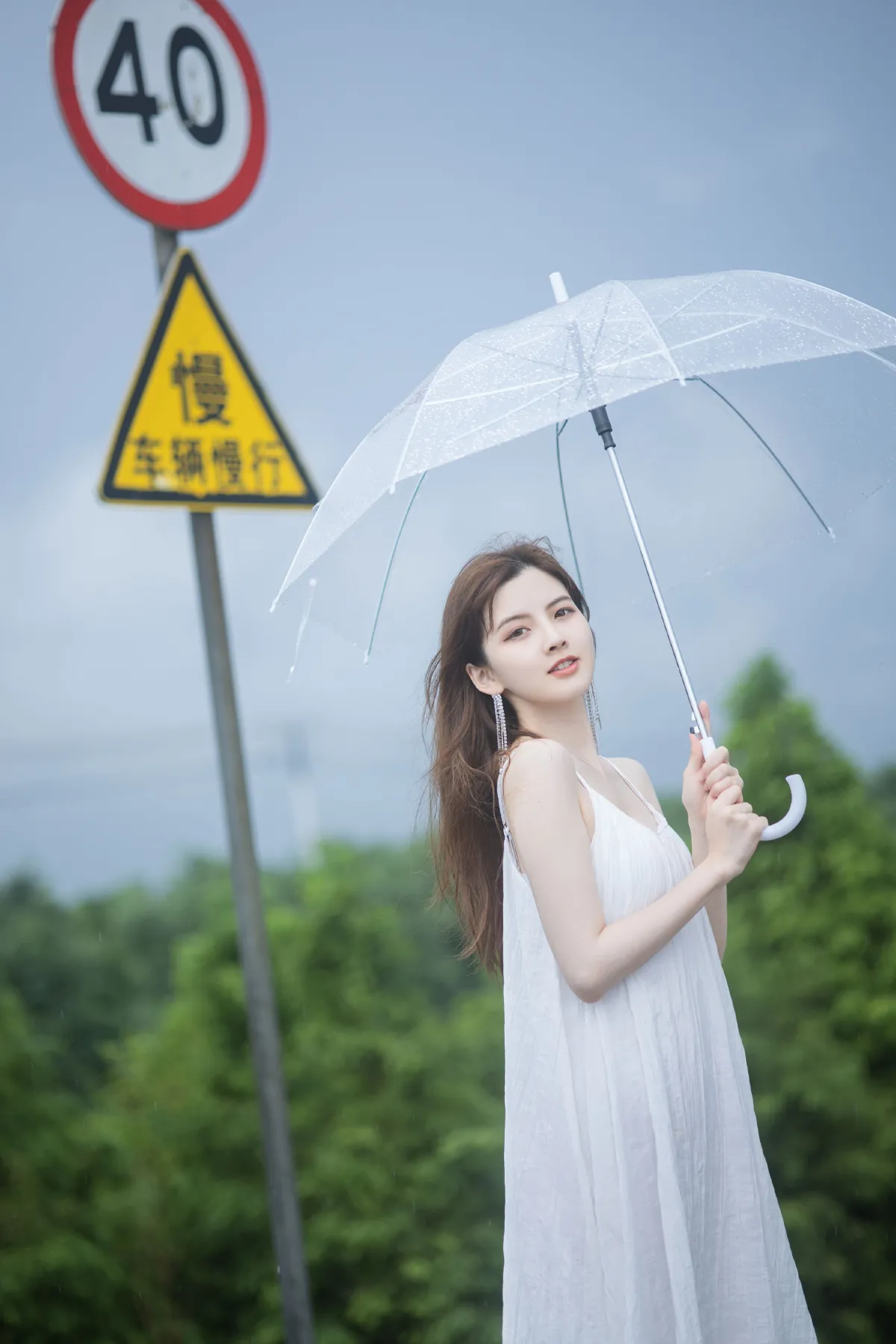 雨后少女