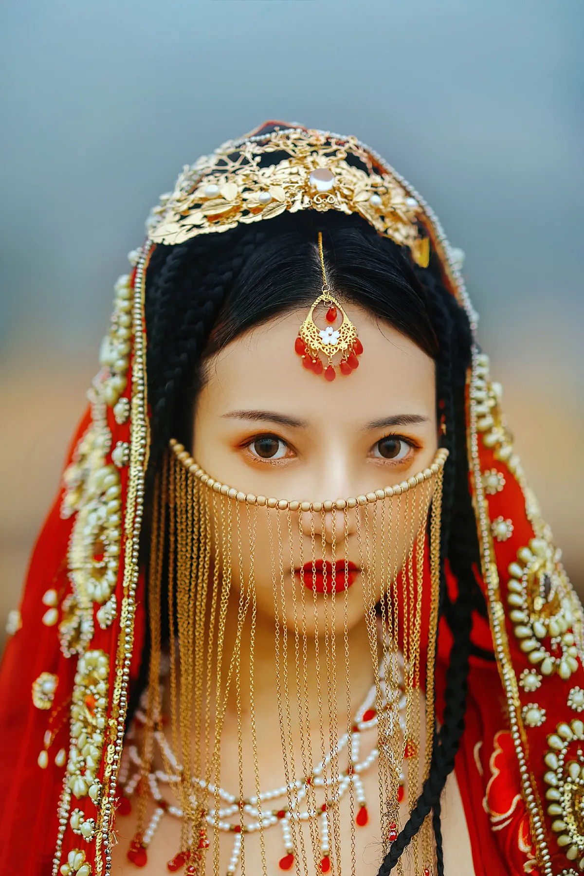 素昭_LLIYaNinG《西域美人》美图作品图片4