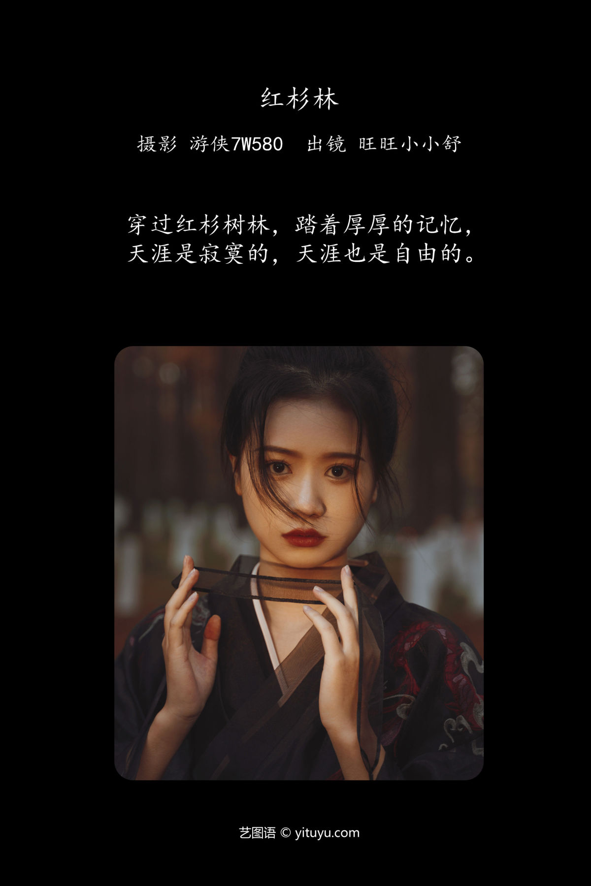 游侠7W580_橙子舒《红杉林》美图作品图片2