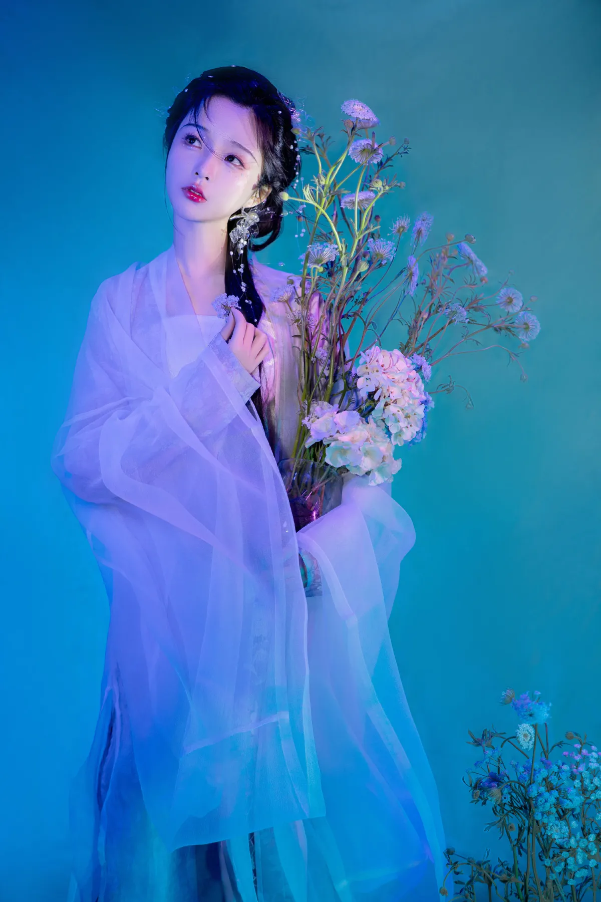 她是那一抹蓝