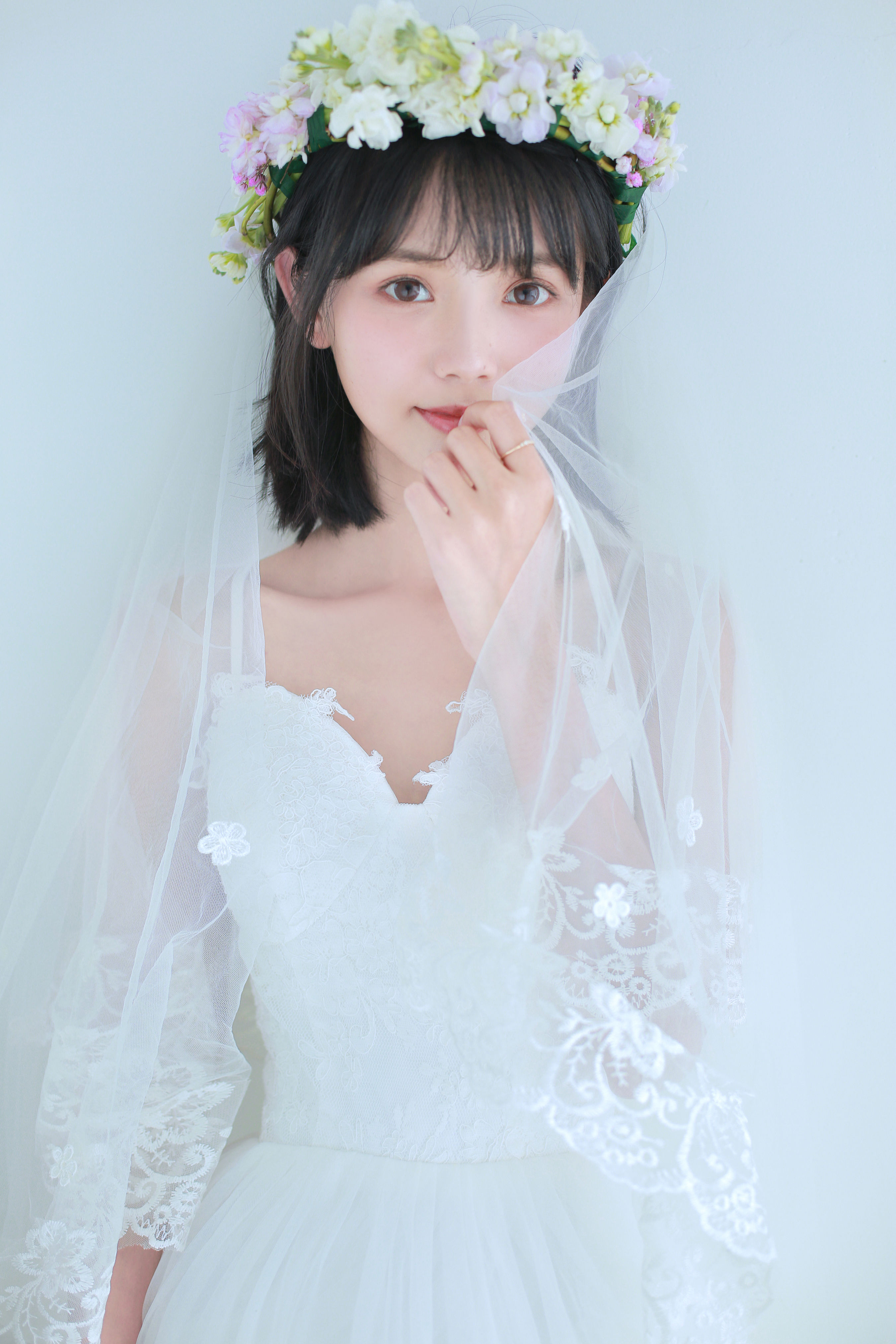 花的嫁纱
