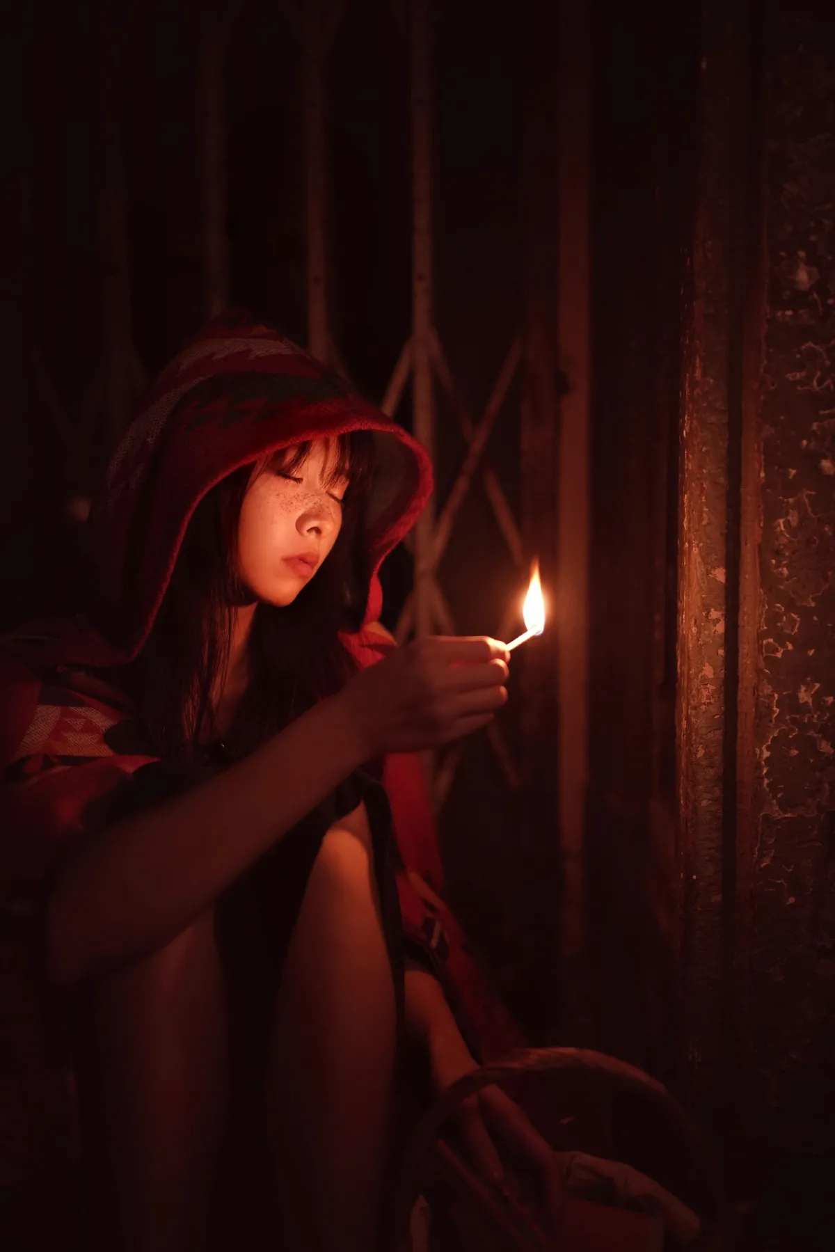 卖火柴的小女孩