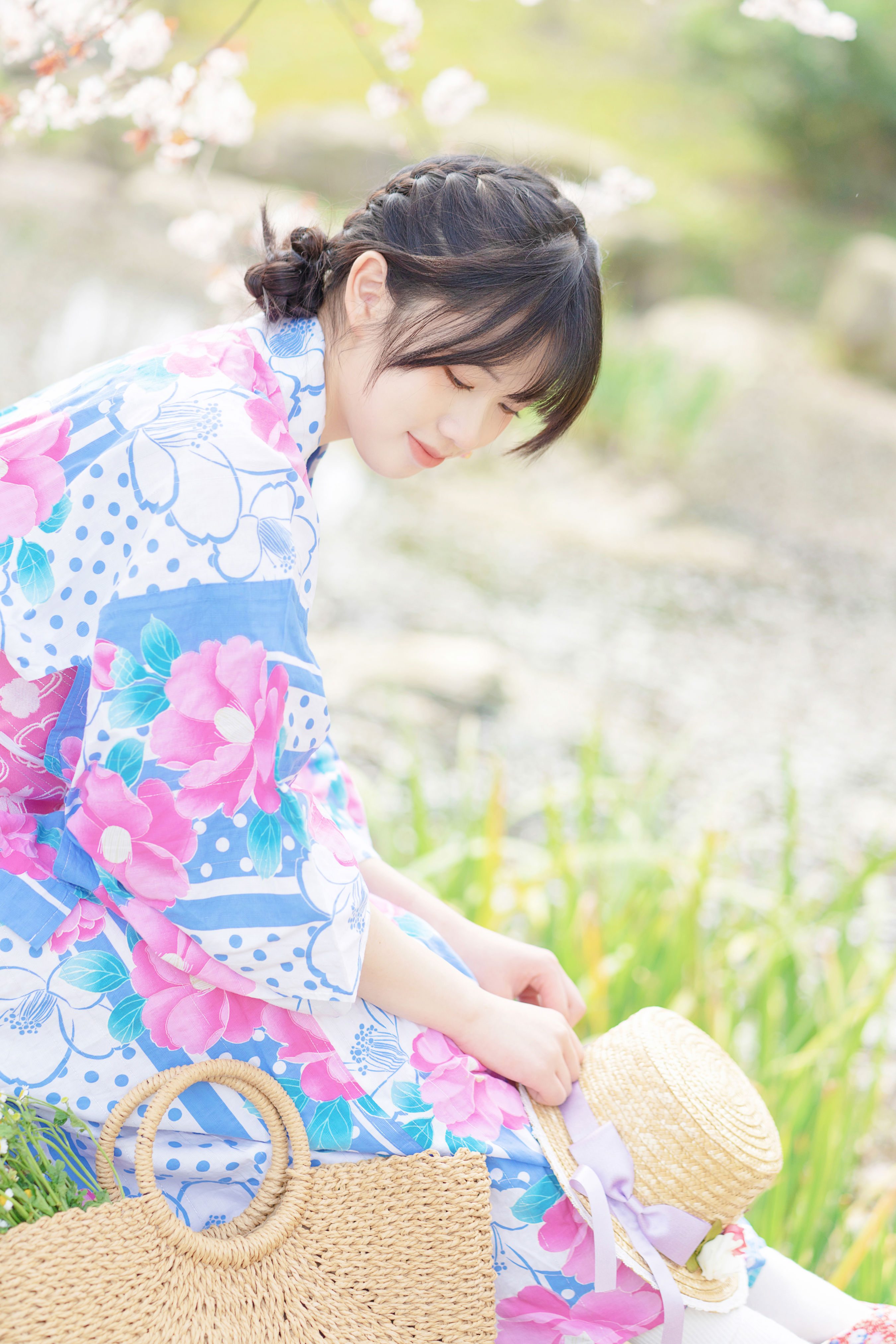 春日花和服