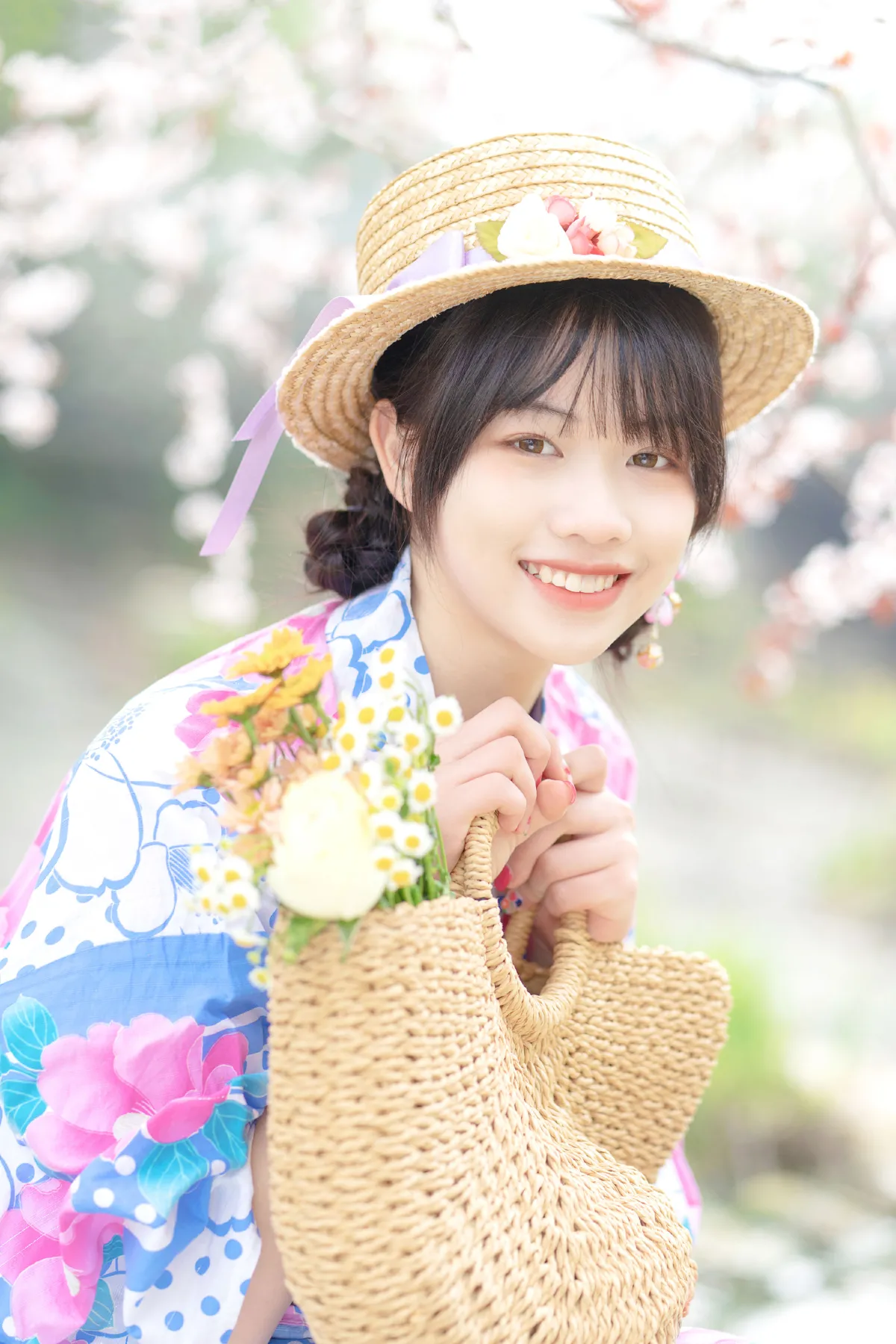 春日花和服