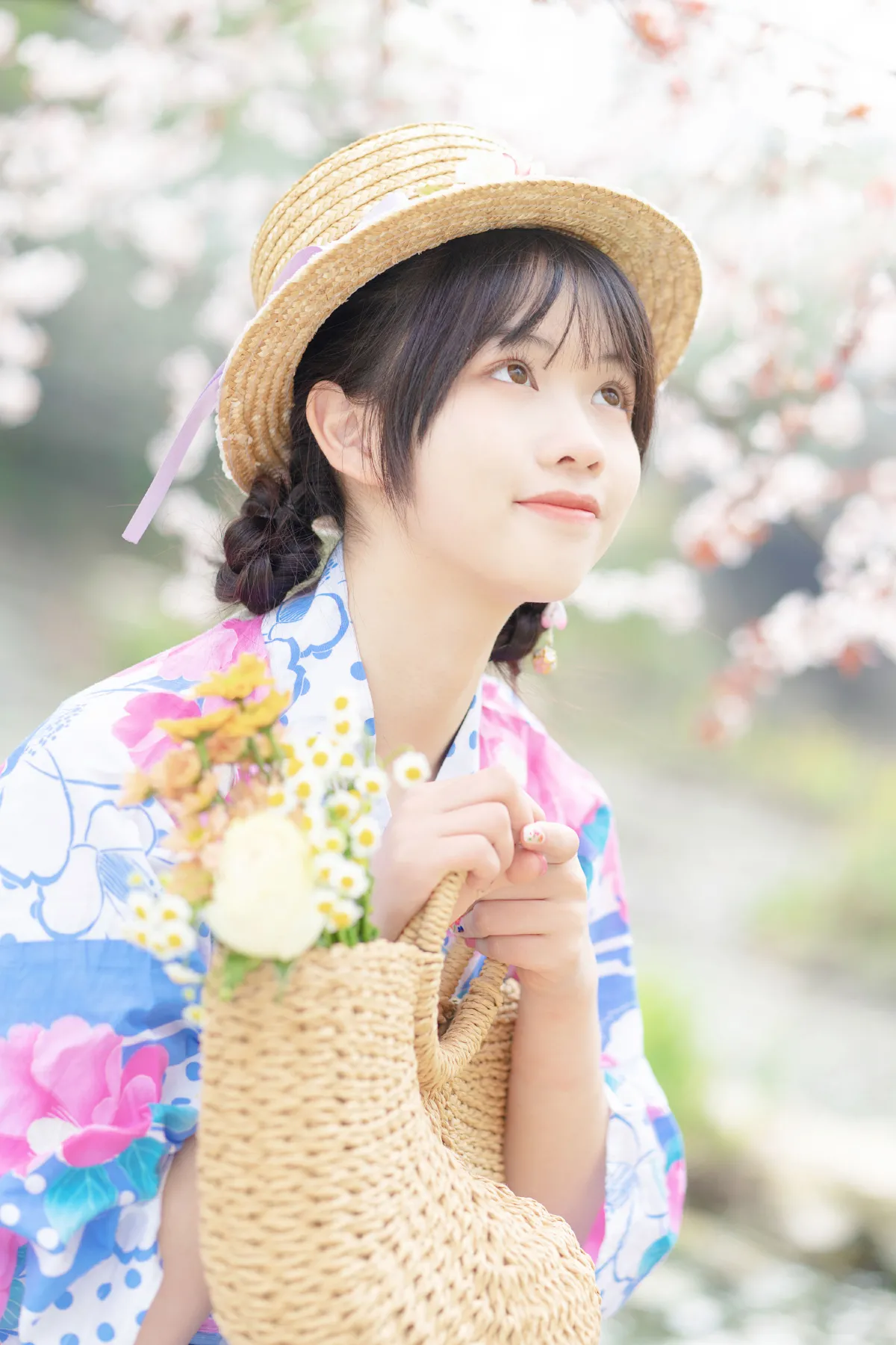 春日花和服