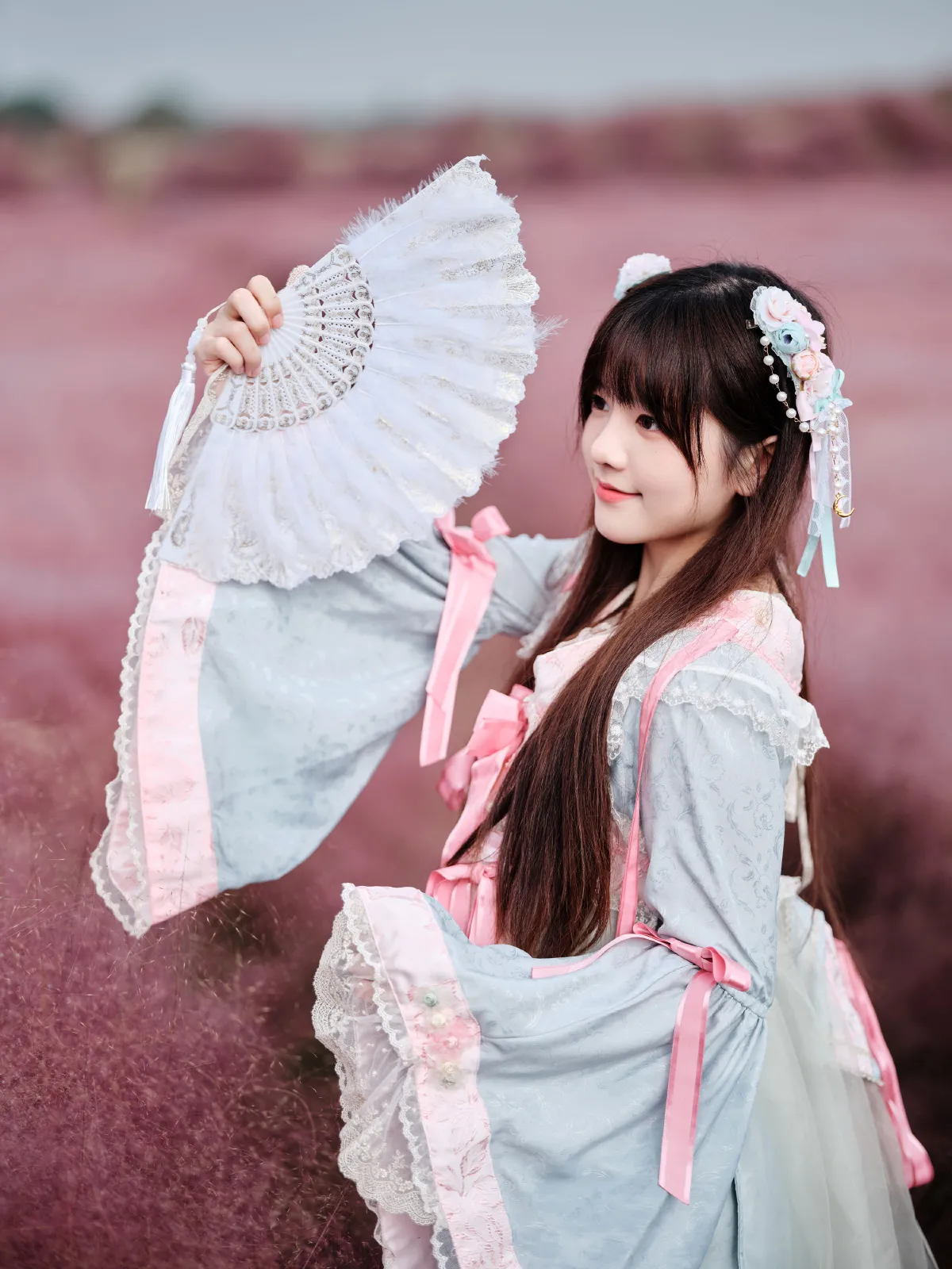 tiandi_宵宵喵《粉黛子》美图作品图片3