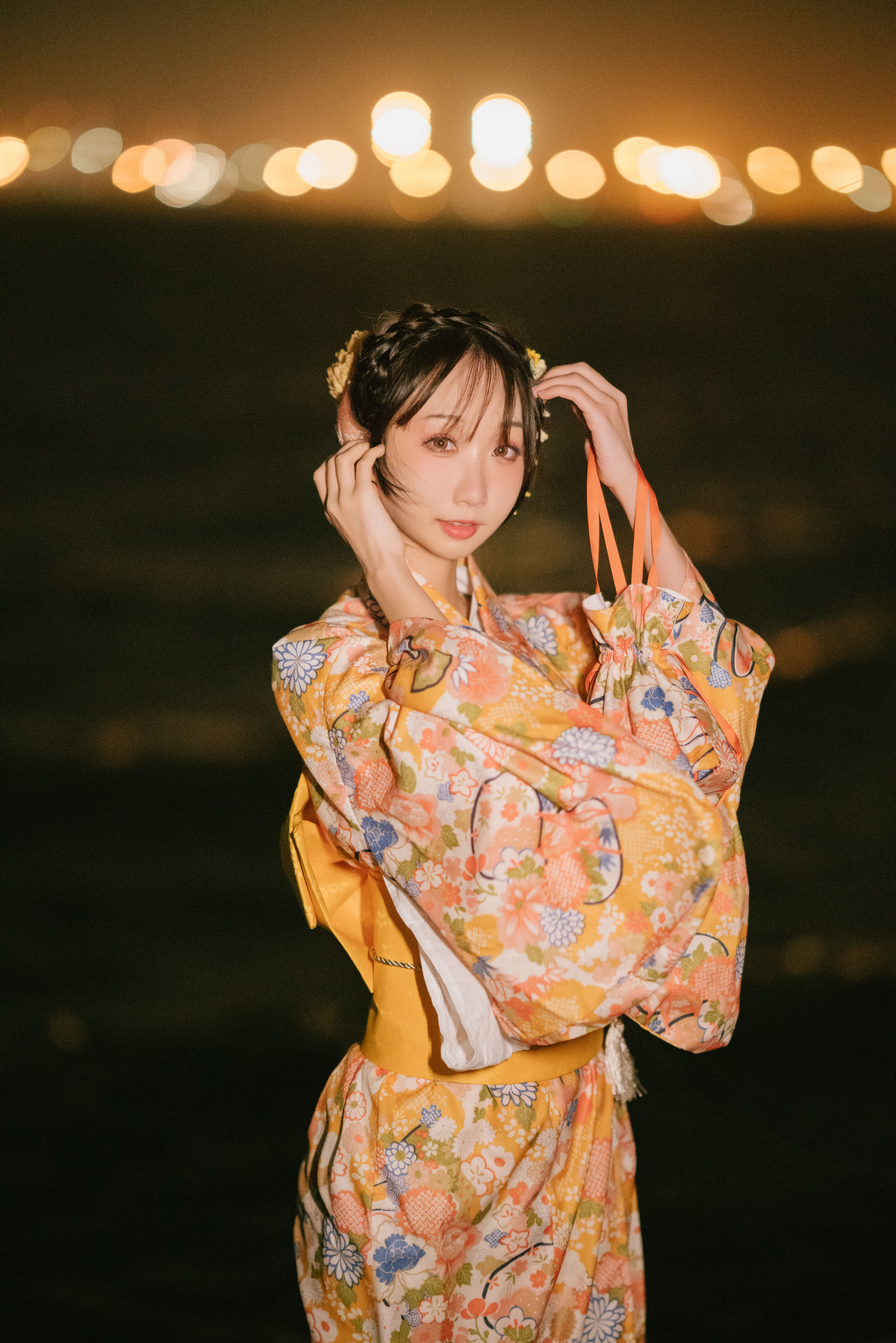浴衣烟花