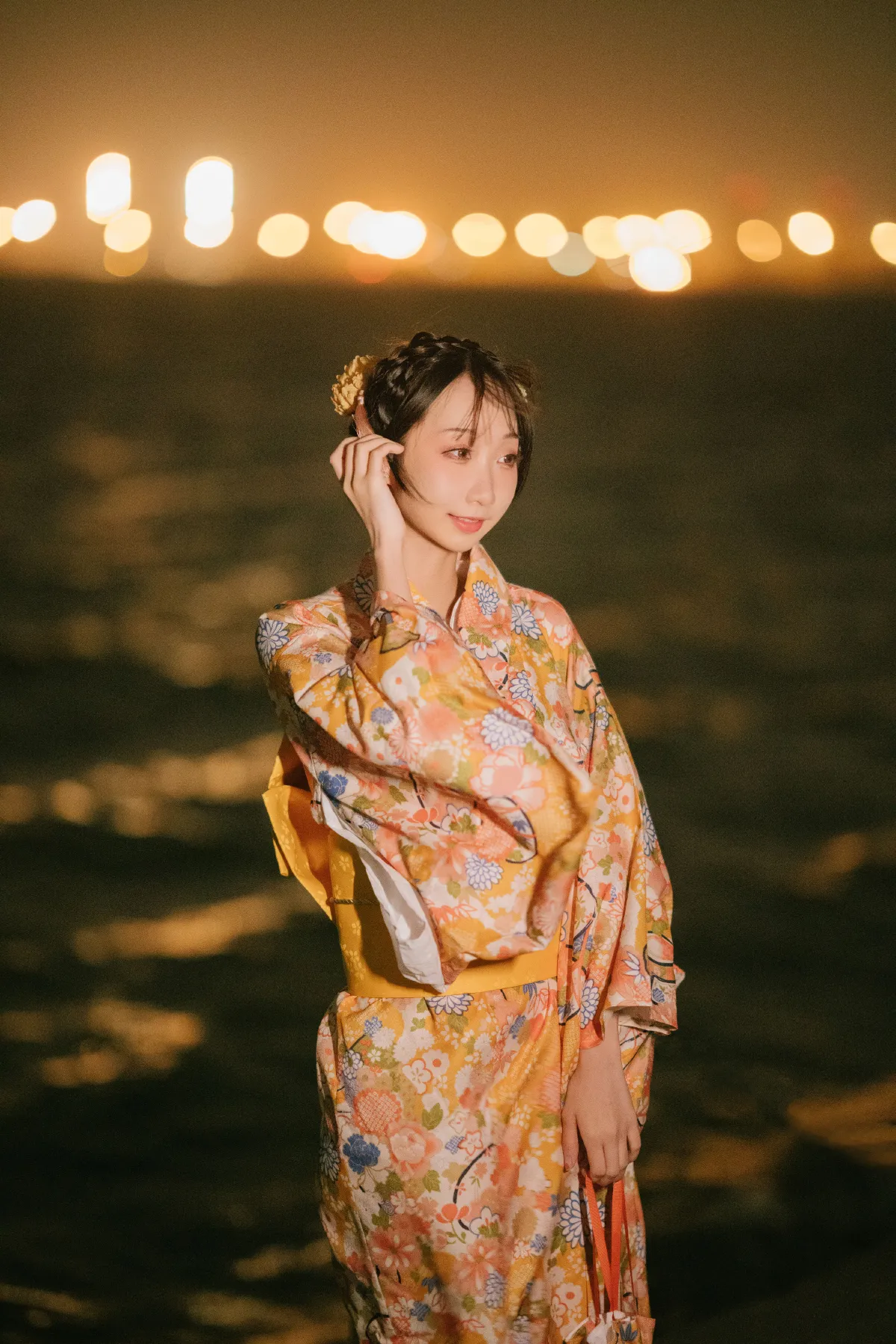 浴衣烟花