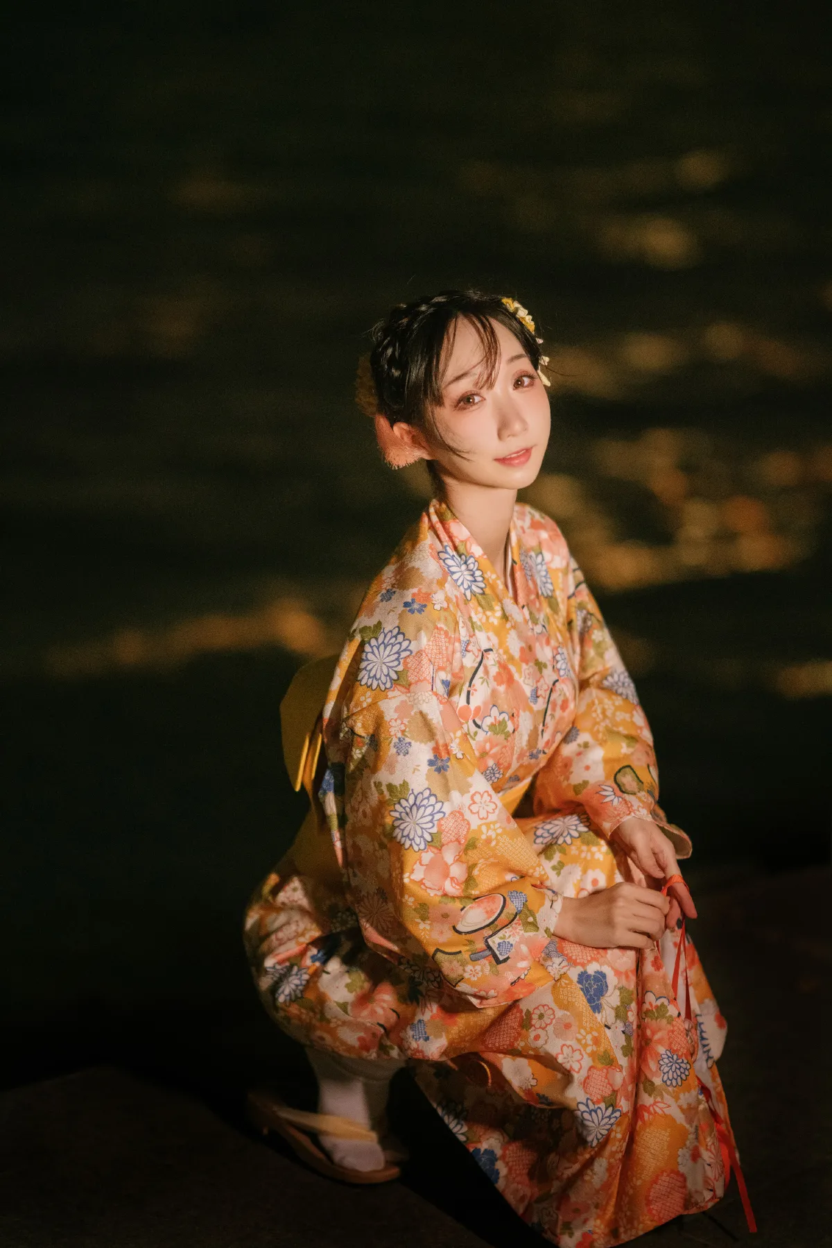 浴衣烟花