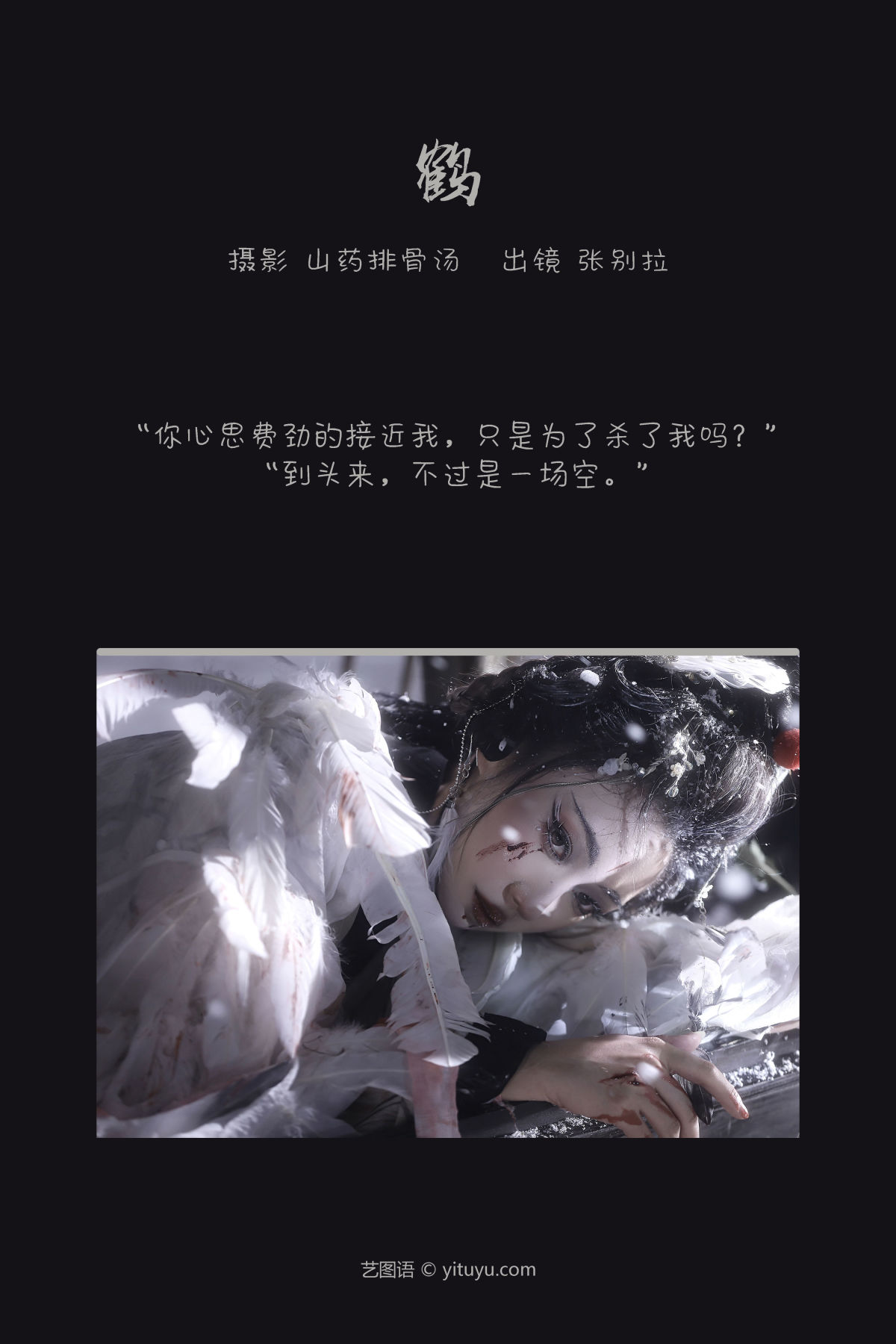 山药排骨汤_张别拉《鹤》美图作品图片2