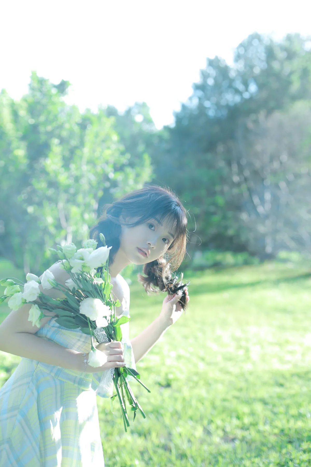 花与少女