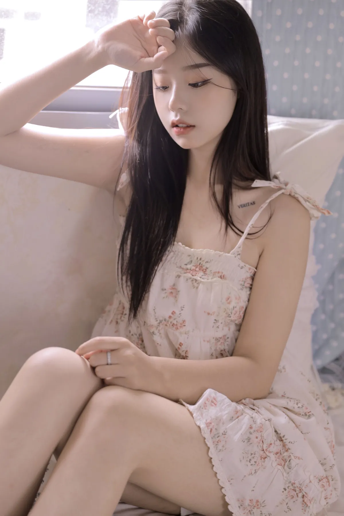 碎花女孩