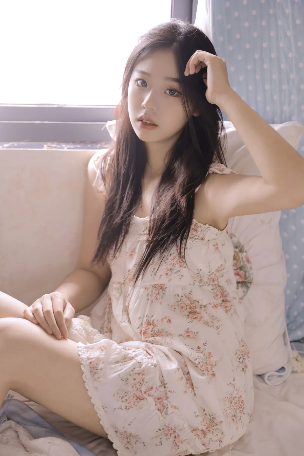 碎花女孩