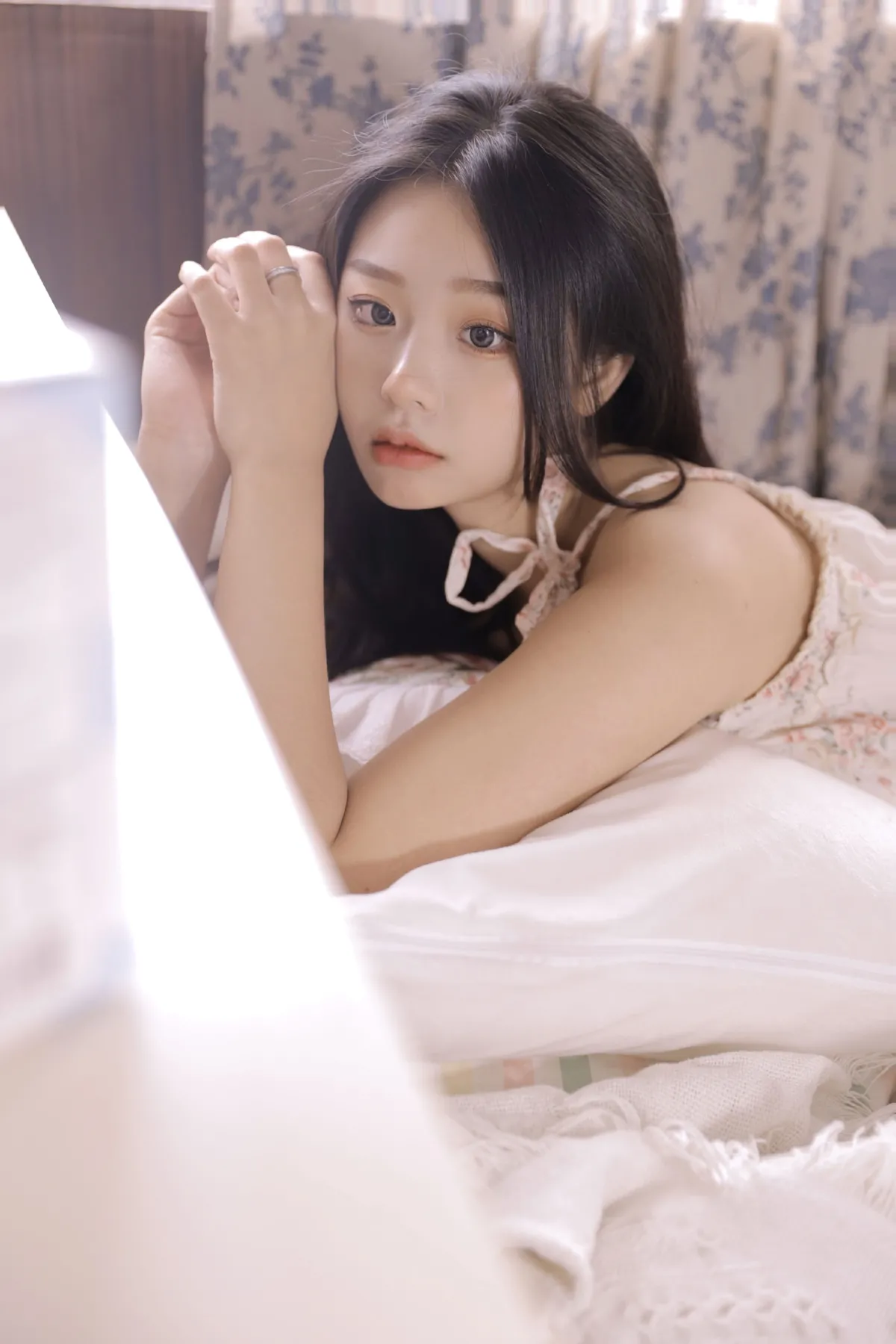 碎花女孩