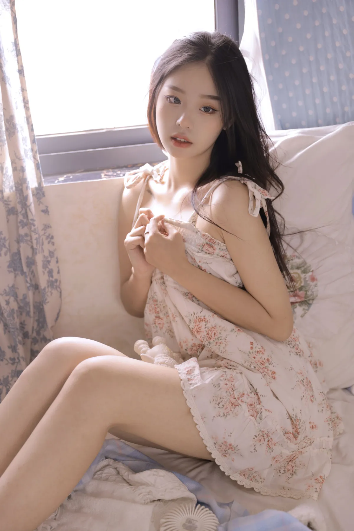 碎花女孩