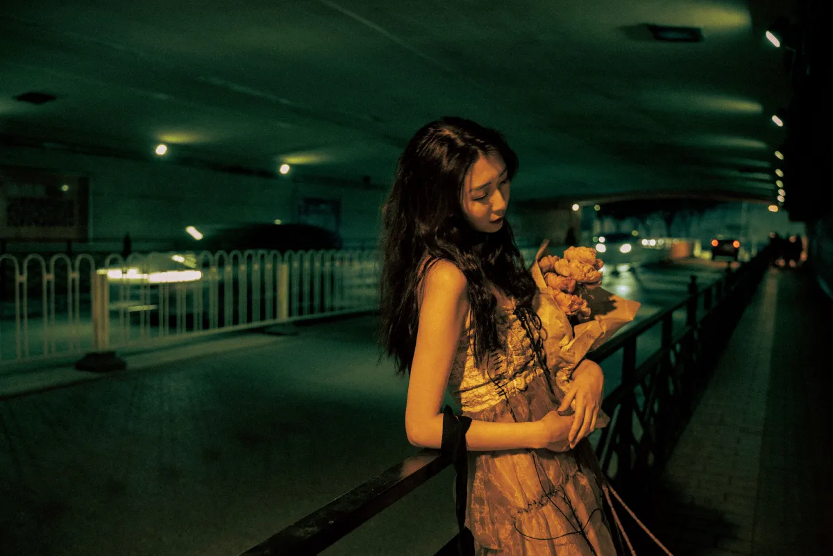 港风复古少女写真