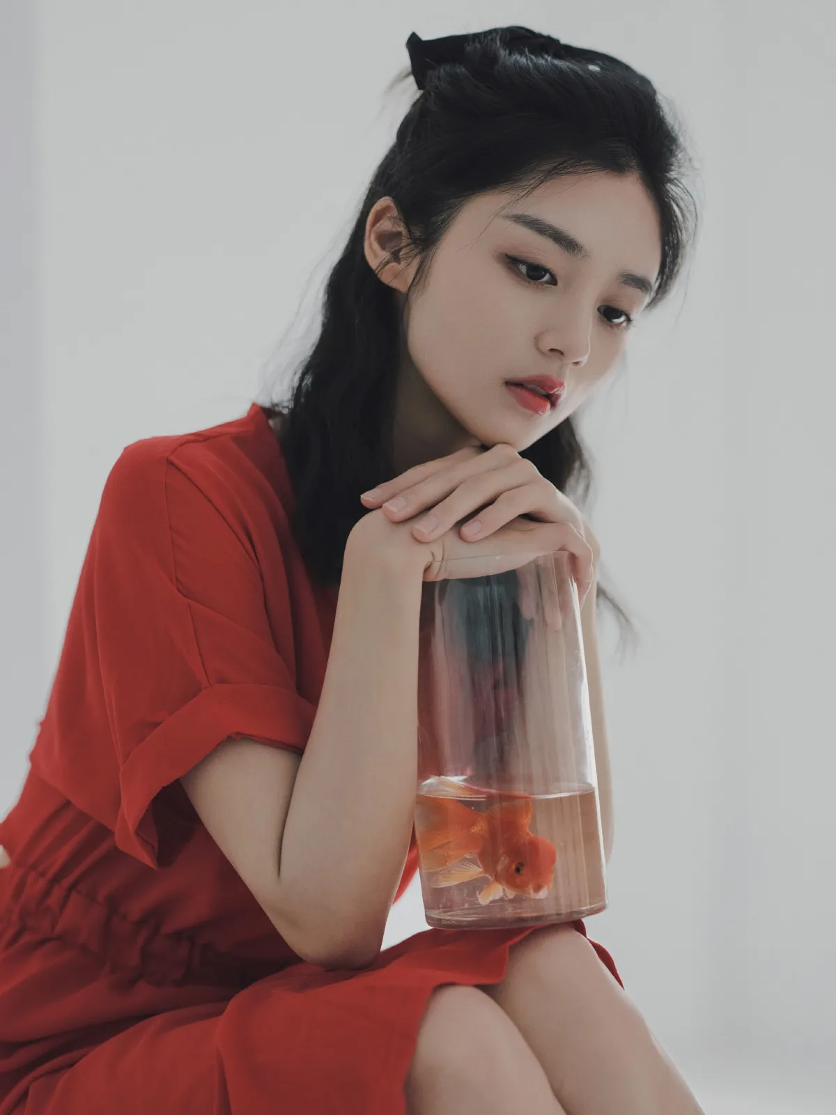 少女与鱼