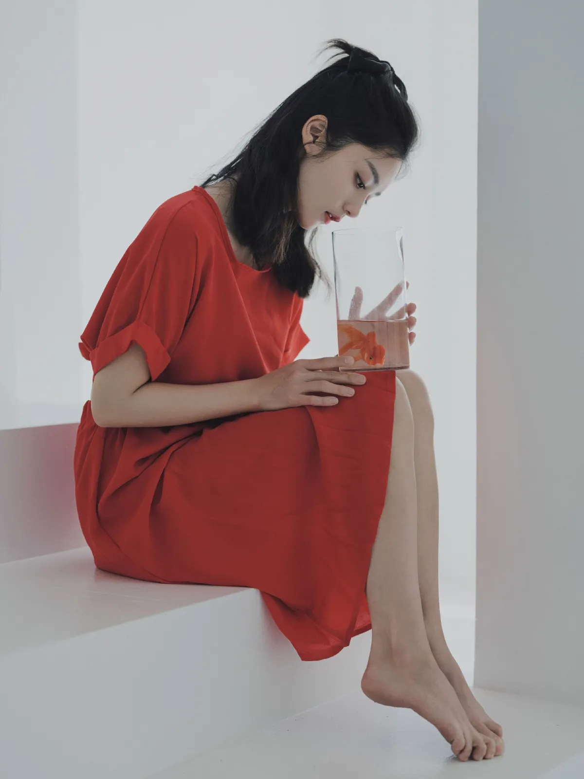 少女与鱼