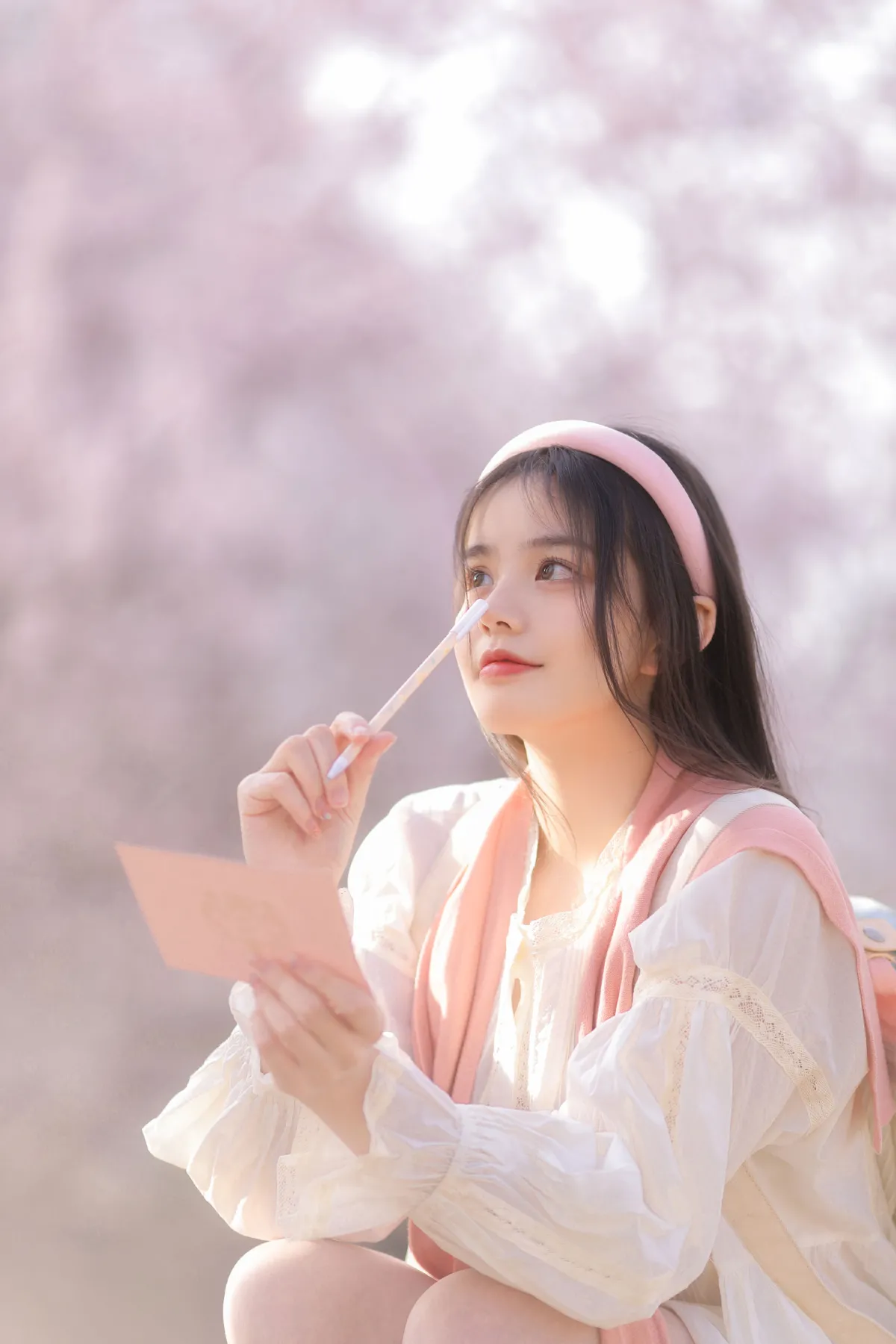 樱花树下