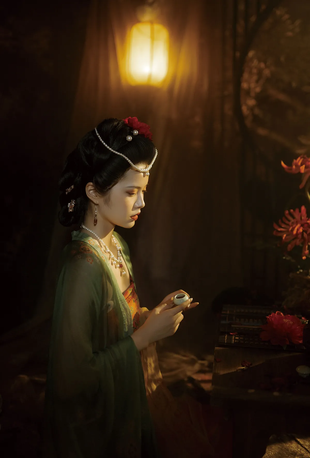 时然也_遇孤山《如梦》美图作品图片5
