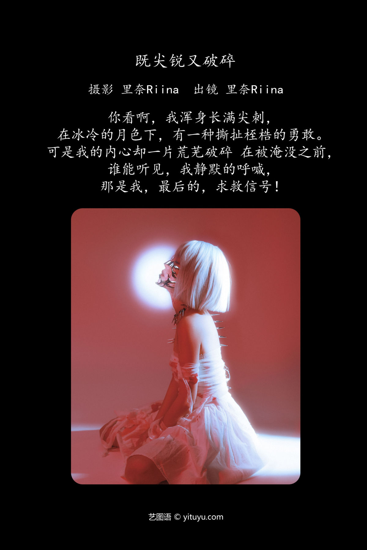 里奈Riina《既尖锐又破碎》美图作品图片2