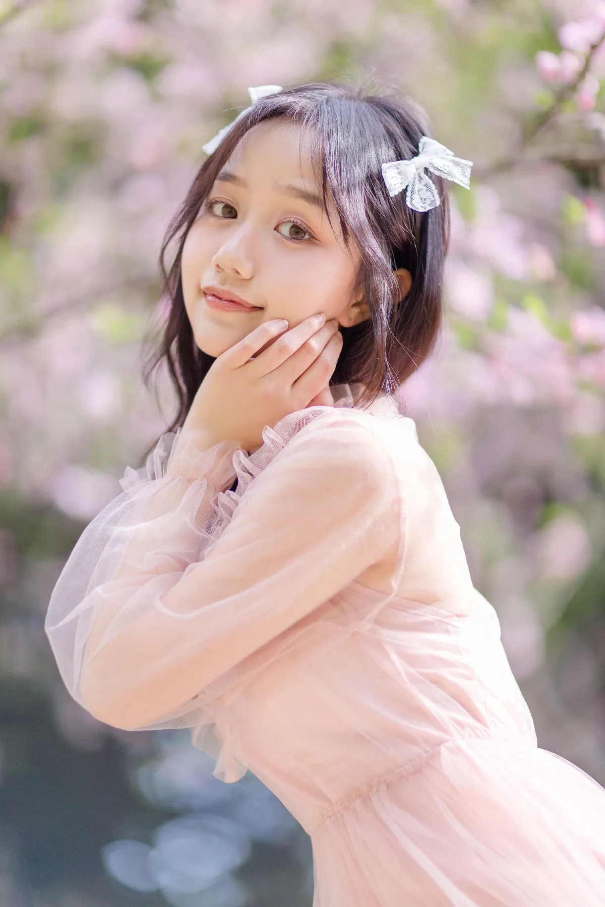 Sweet香菜丸子_静怡《春日海棠》美图作品图片1