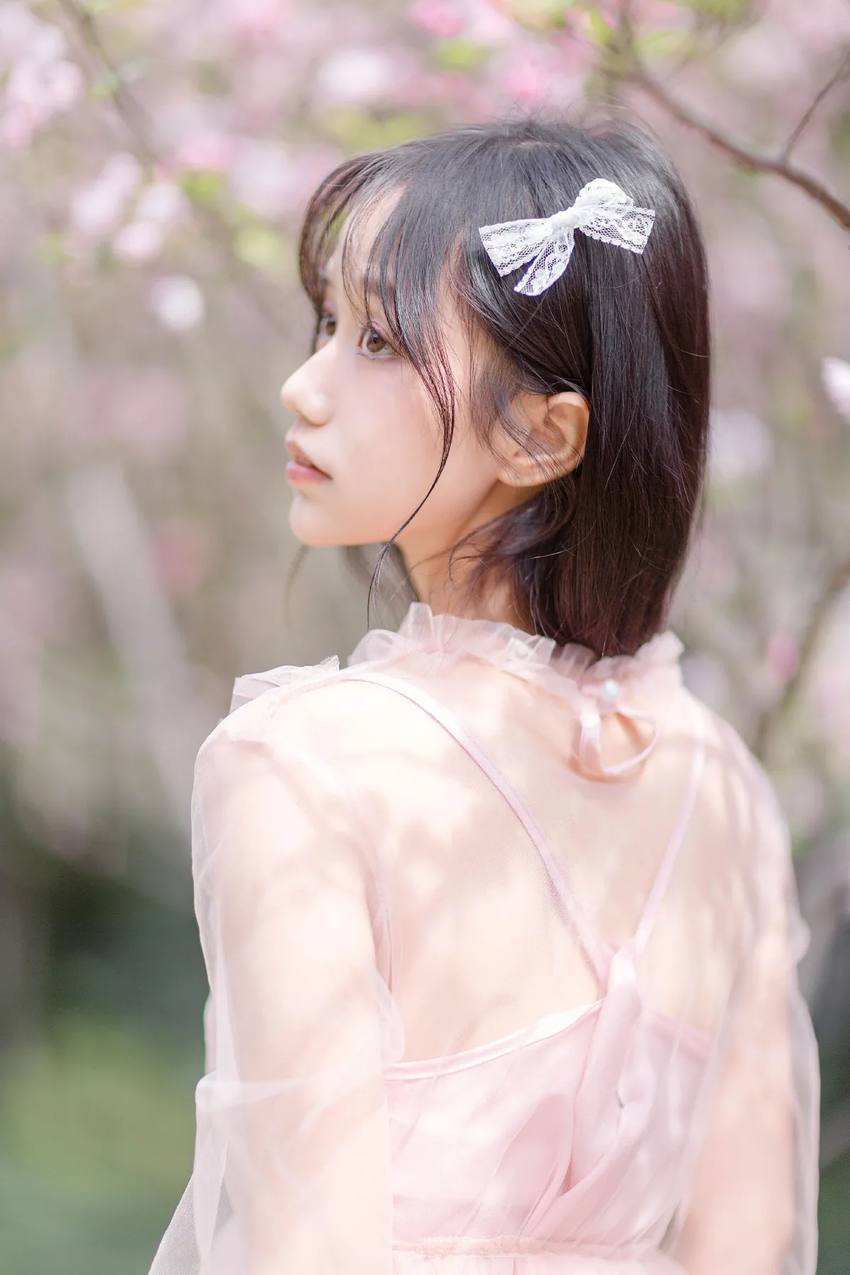 Sweet香菜丸子_静怡《春日海棠》美图作品图片2