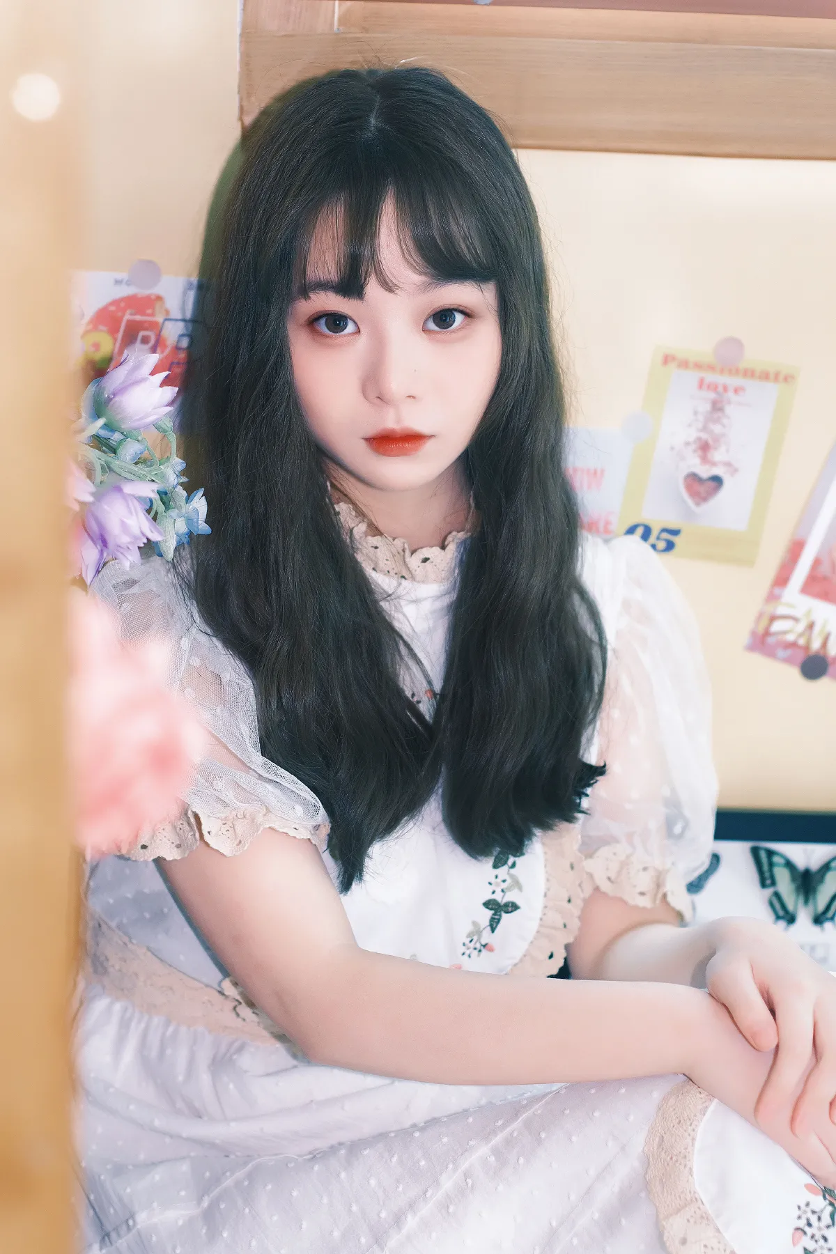 被鲜花包围的浪漫