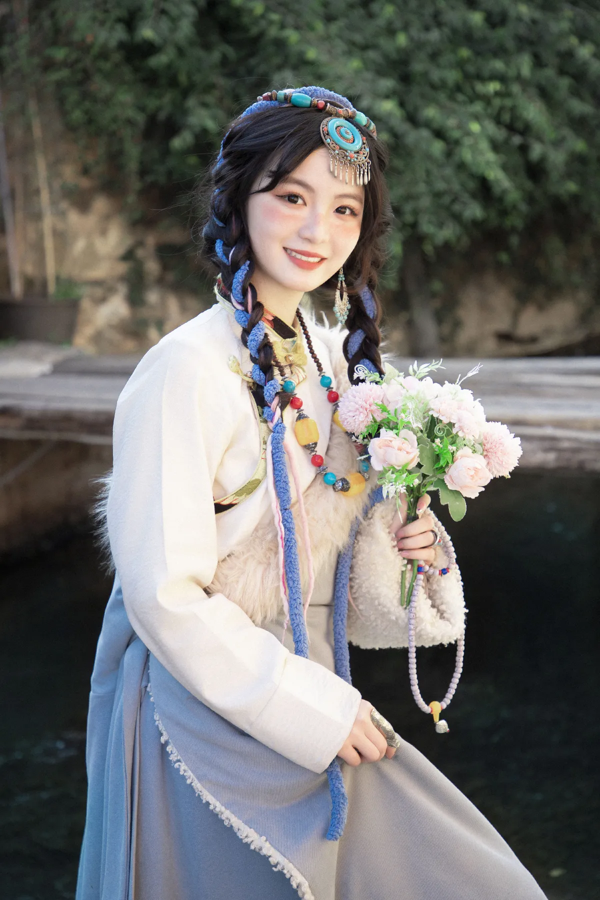 甜甜的卓玛姑娘1
