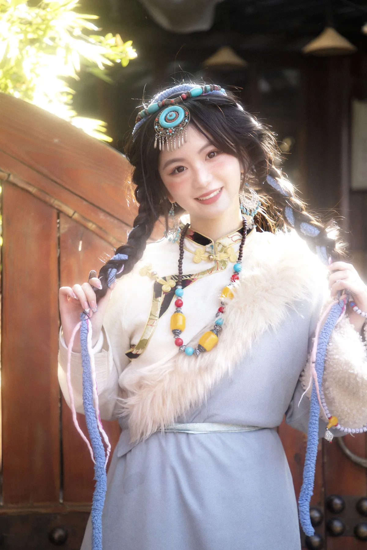甜甜的卓玛姑娘