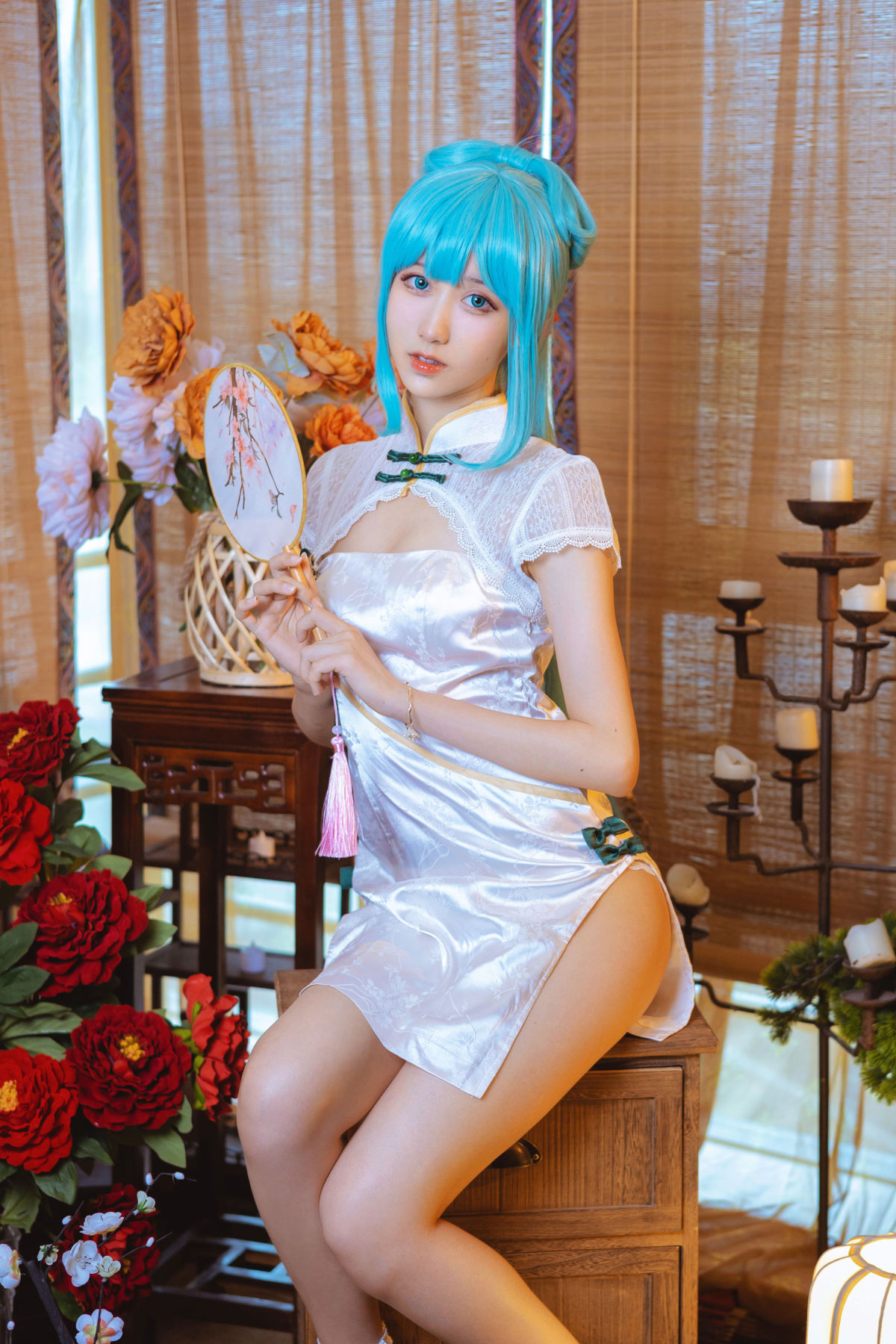 清风无忌_木棉棉VwV《初音COSPLAY》美图作品图片3