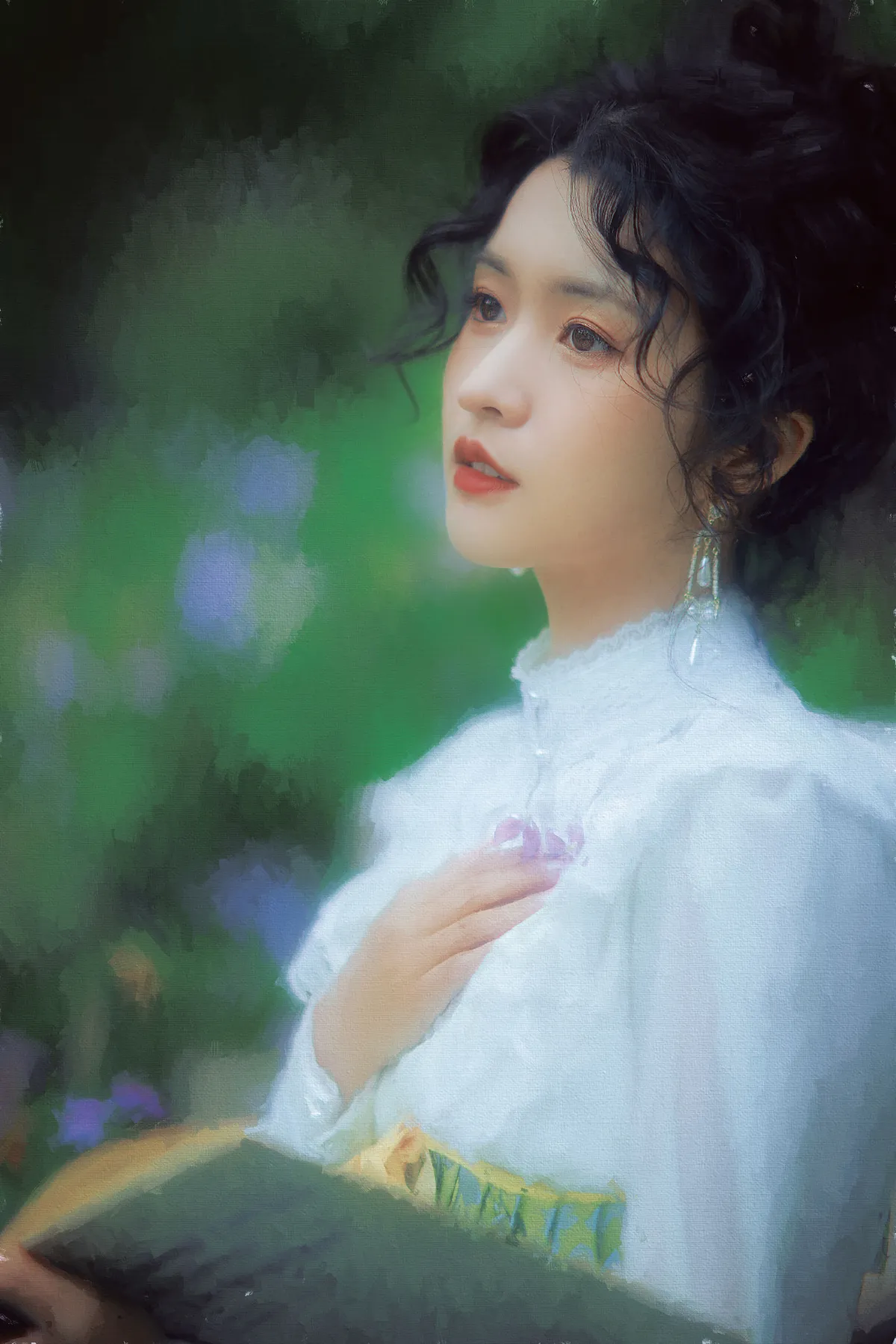 撑阳伞的少女2