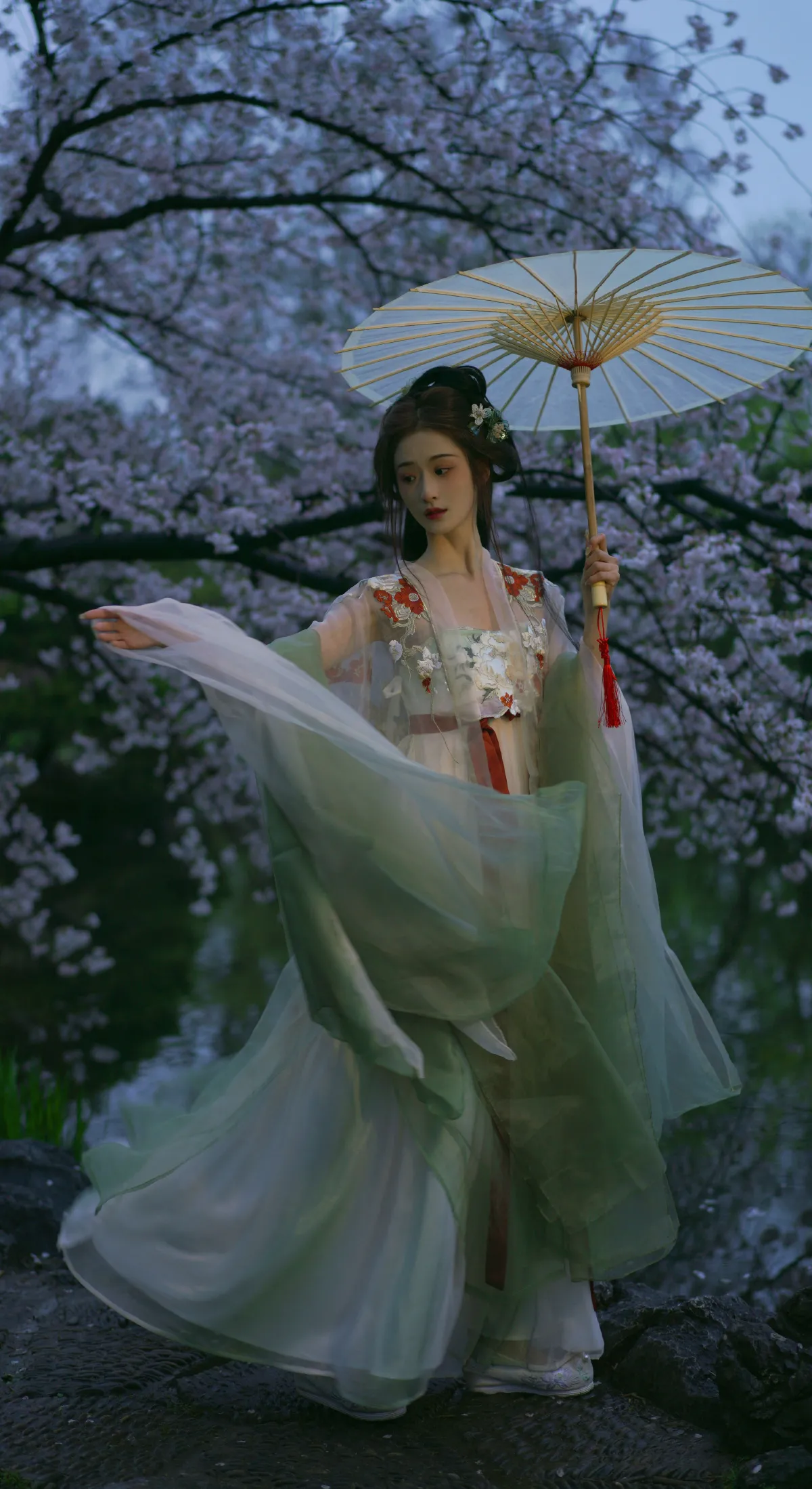 夜探樱