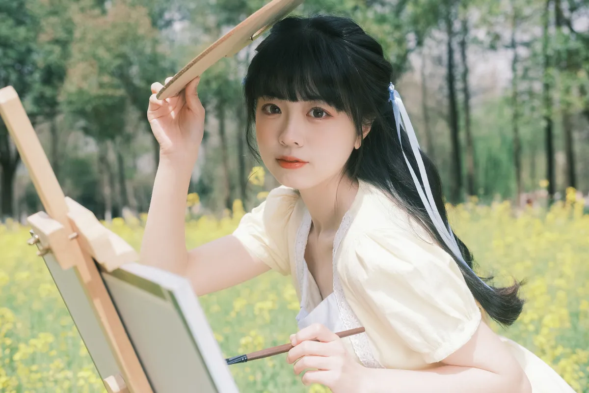 画下春天的瞬间