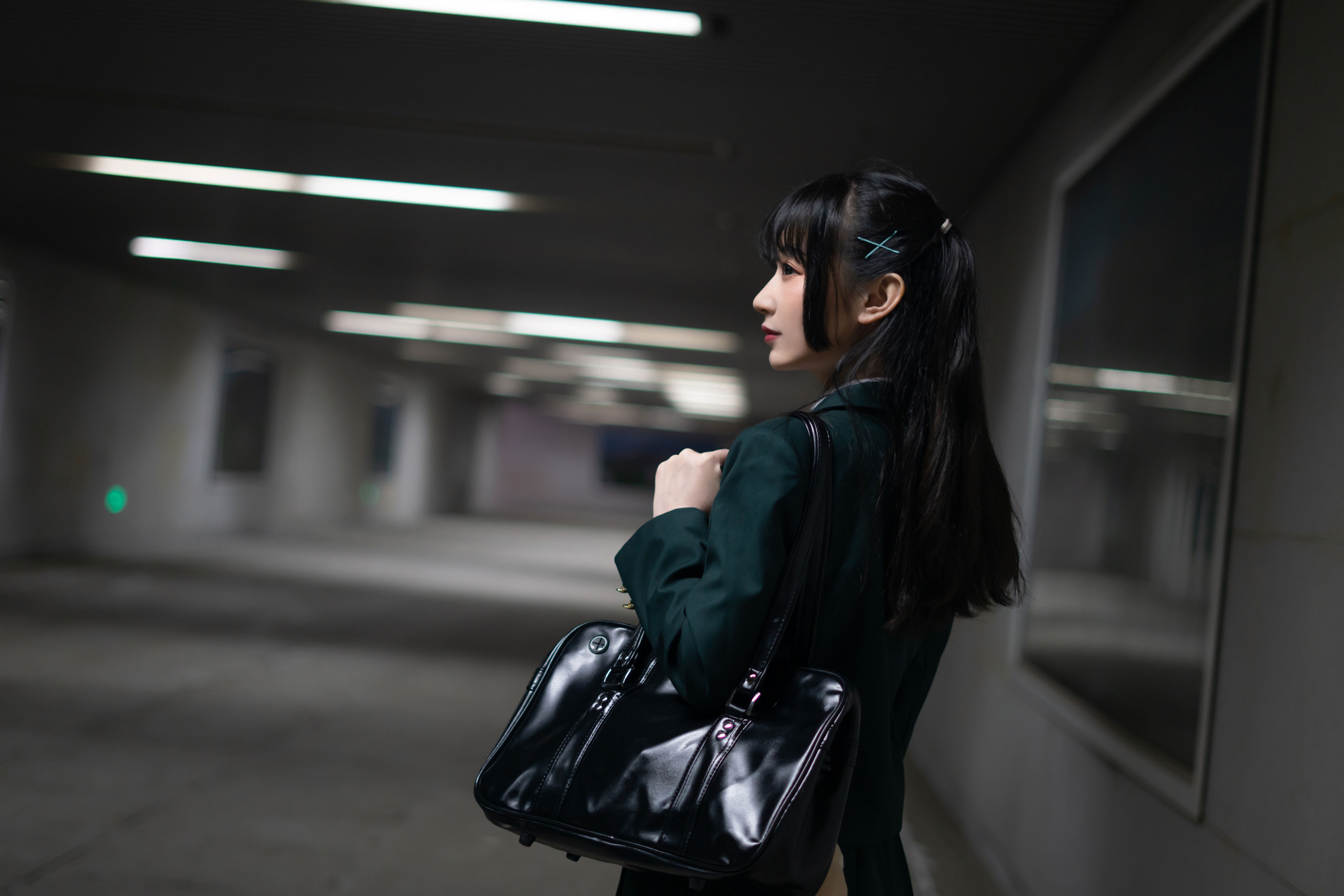 穿越隧道后