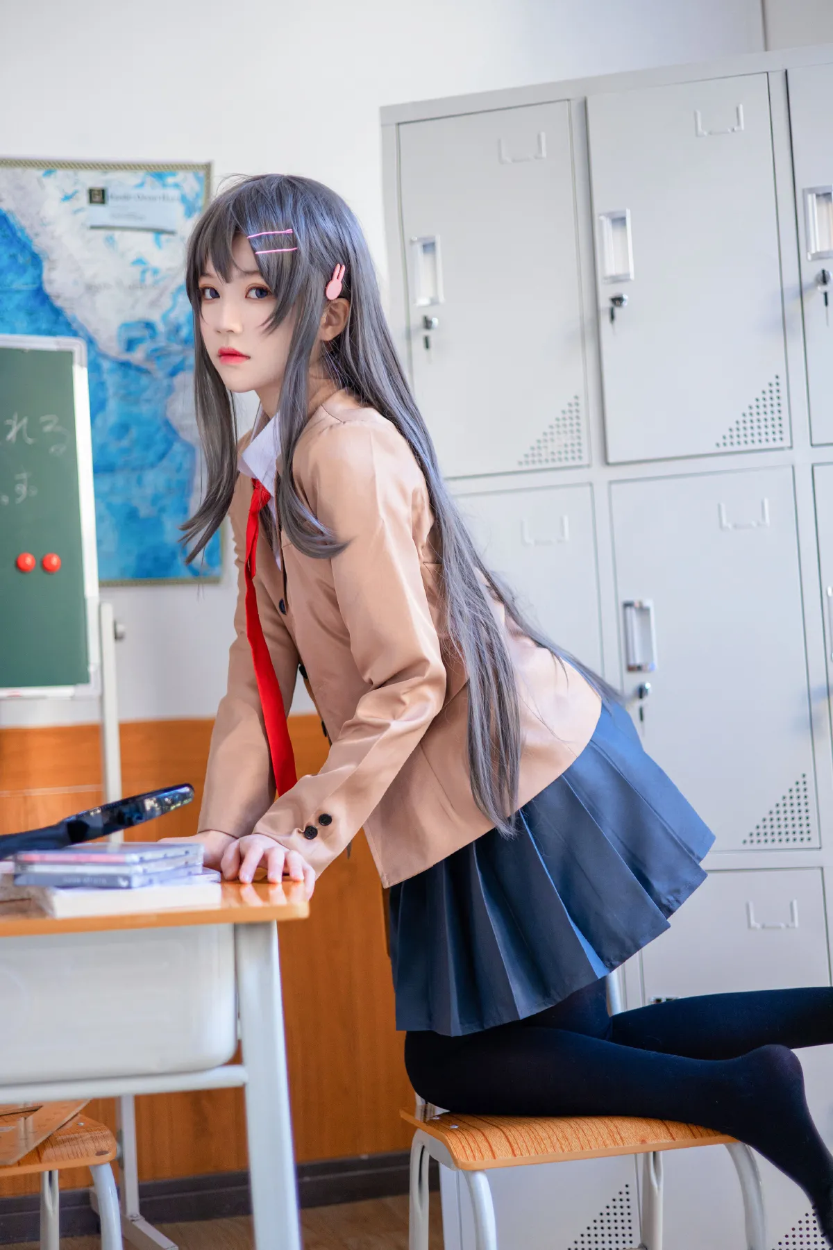 麻衣学姐制服cosplay 2