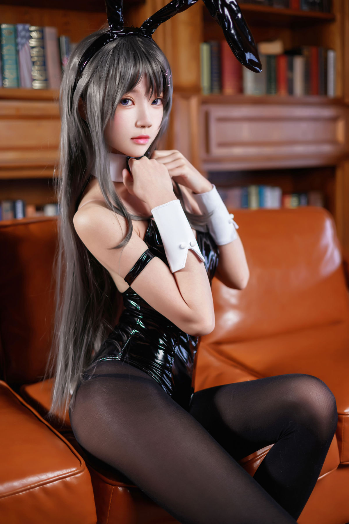 清风无忌_桜桃喵《麻衣学姐cosplay》美图作品图片4