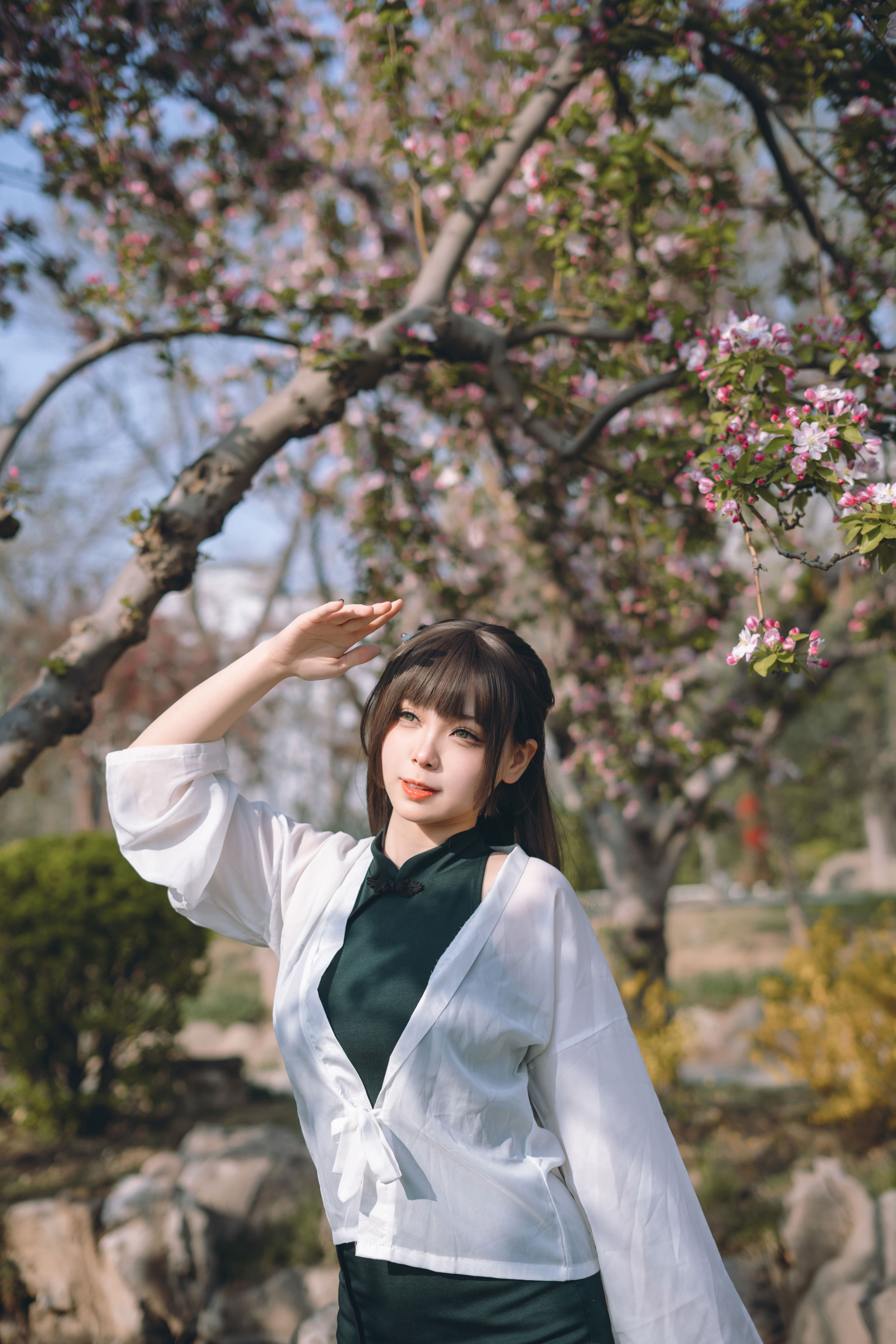 春游之旗袍