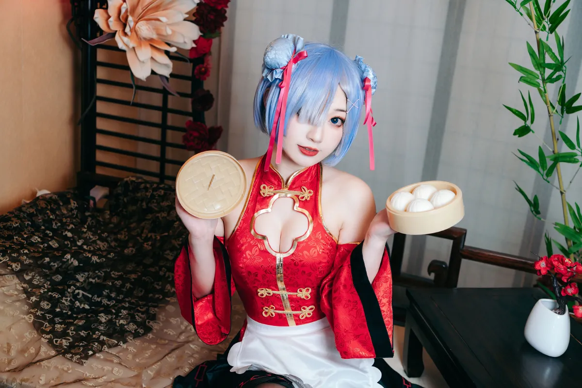 蕾姆中国风女仆