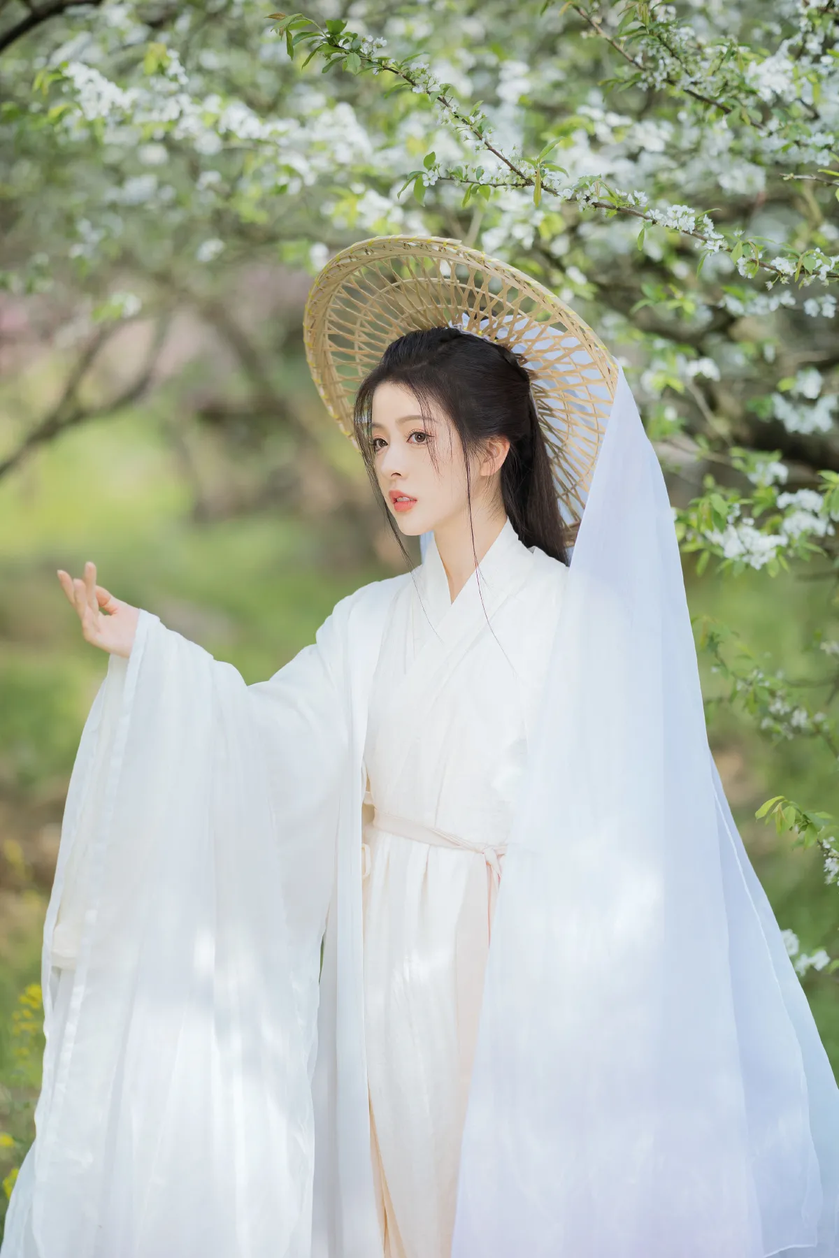 子小浔_小鱼转晴《青绿花笺》美图作品图片3