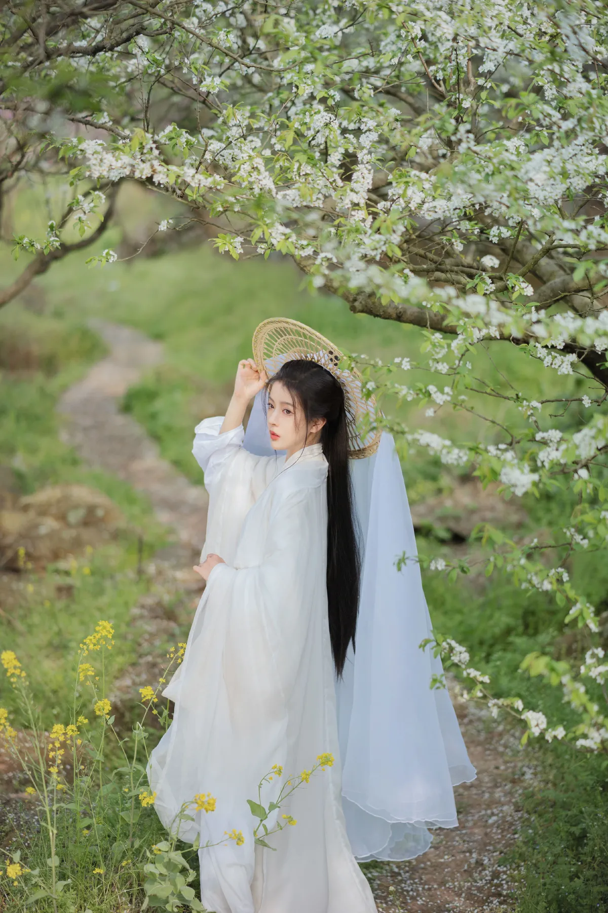 青绿花笺