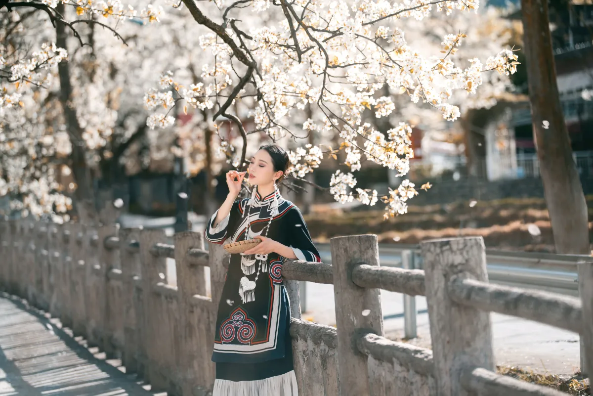 十里春风梨花如雨