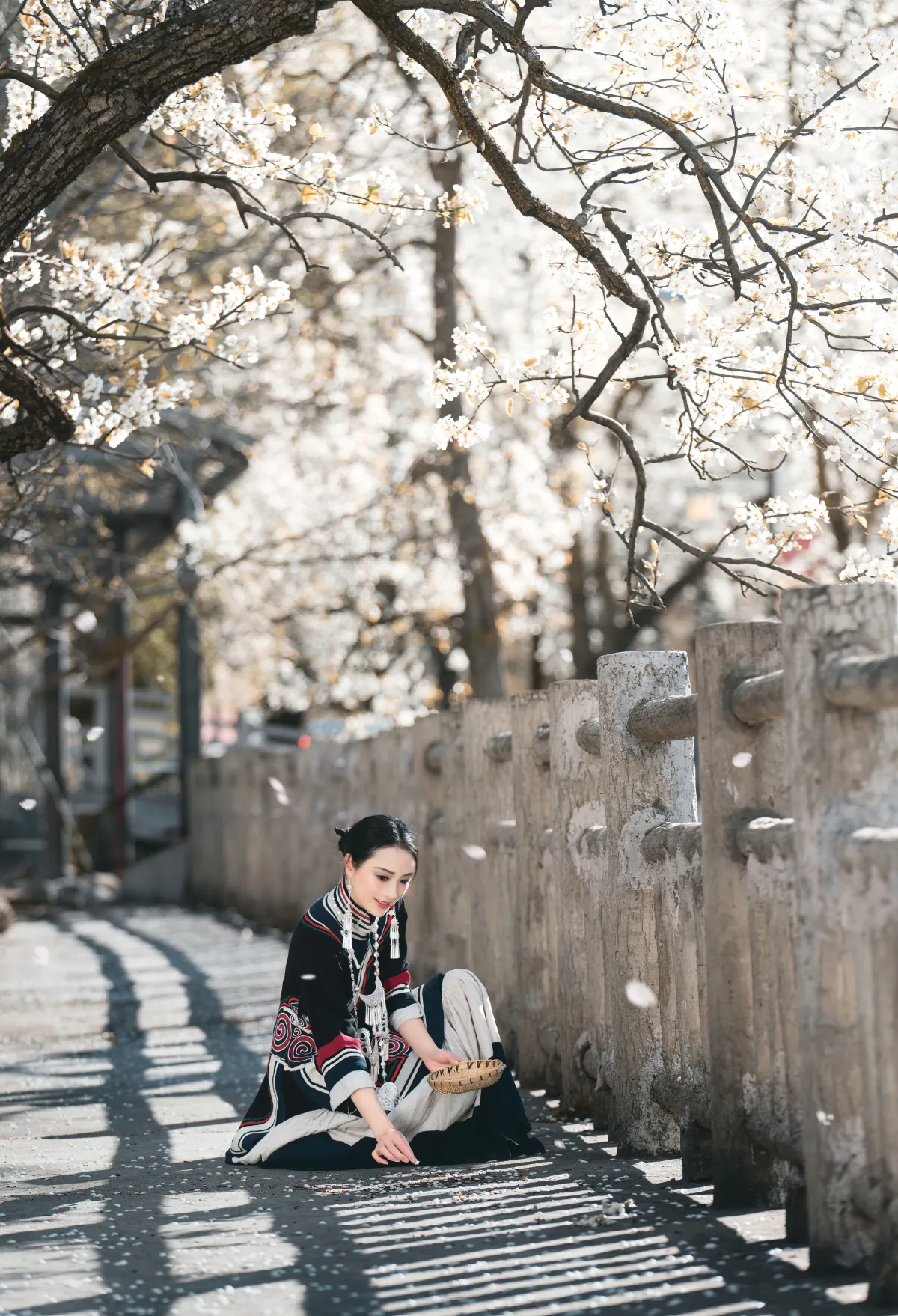 摄影师不可说_薇薇《十里春风梨花如雨》美图作品图片4