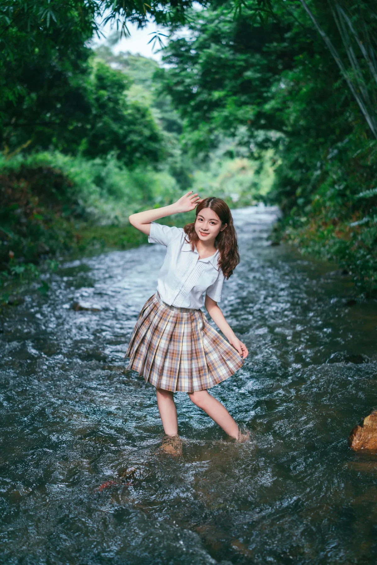 夏日JK，清凉潺潺1