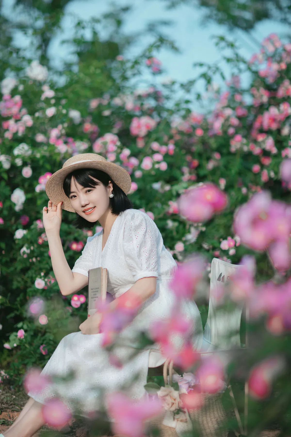 慧慧爱摄影_冬琴《四月蔷薇花开》美图作品图片3