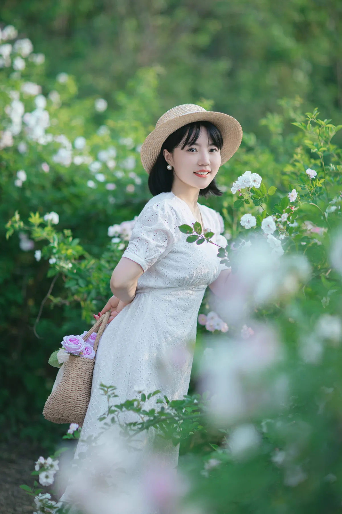 慧慧爱摄影_冬琴《四月蔷薇花开》美图作品图片5