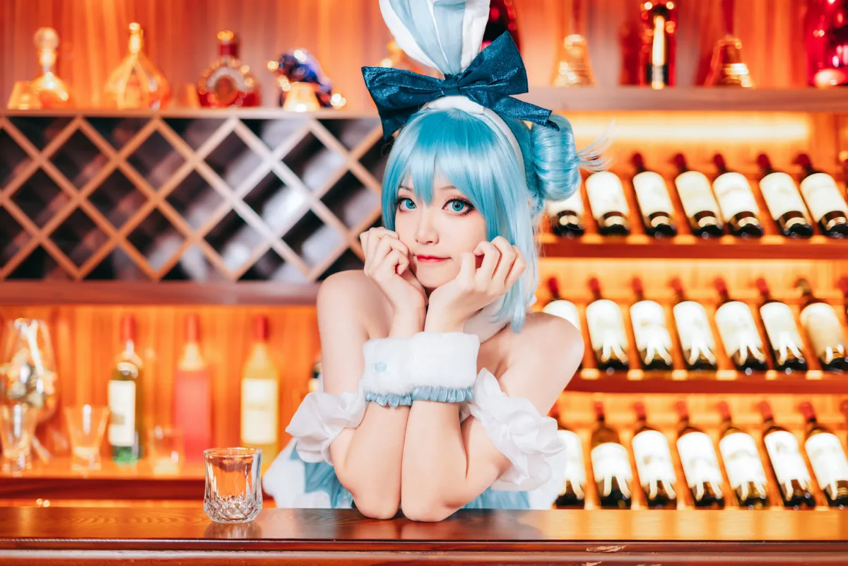 可爱的兔女郎