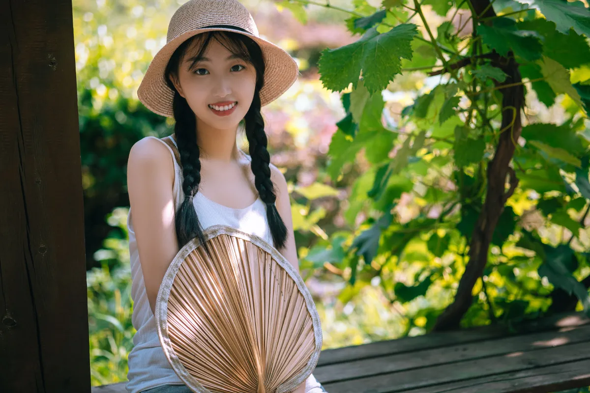 兔子映画_娇娇《盛夏西瓜少女》美图作品图片2